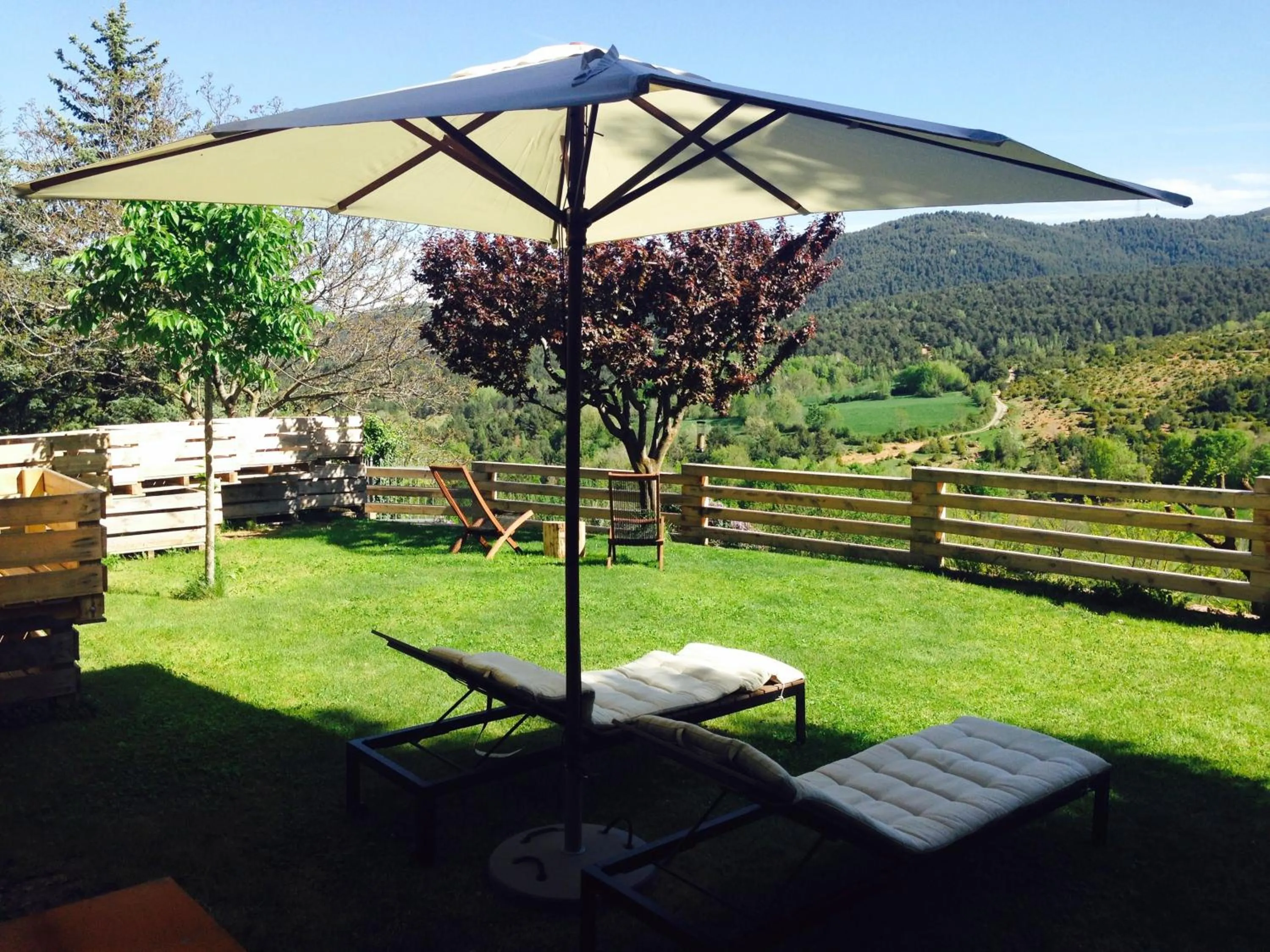 Garden in Hotel Terra Bonansa