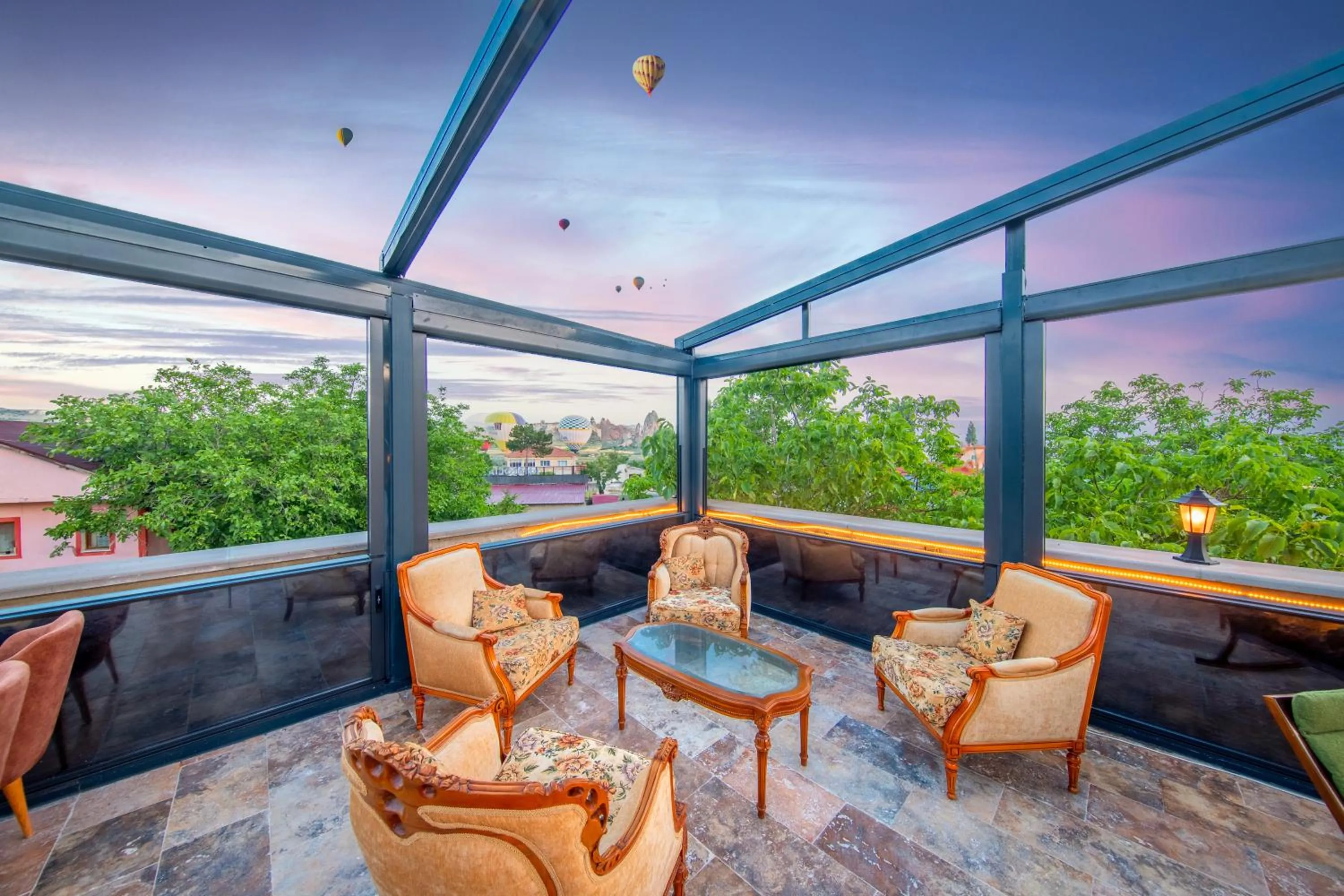 Balcony/Terrace in Cappadocia Cavusin Stone House