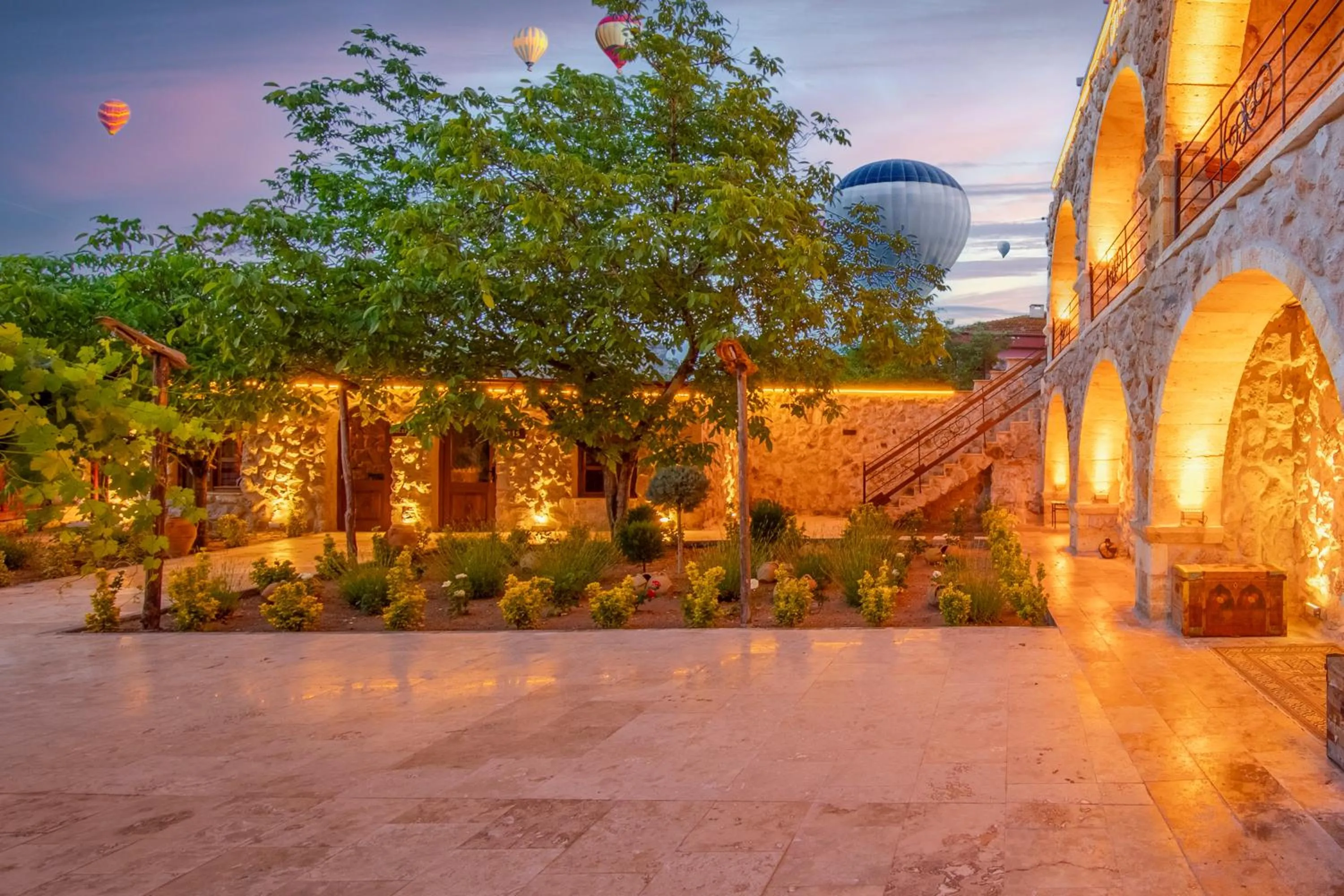 Lobby or reception in Cappadocia Cavusin Stone House