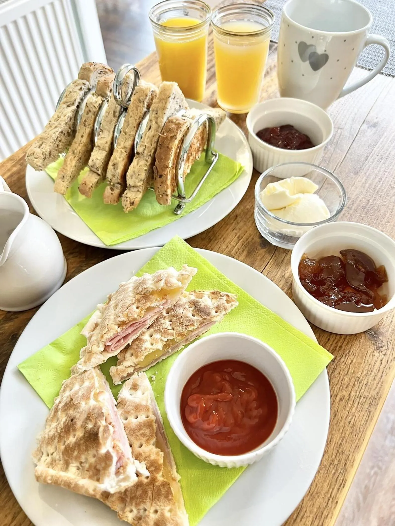 Breakfast in Devon House Guest House