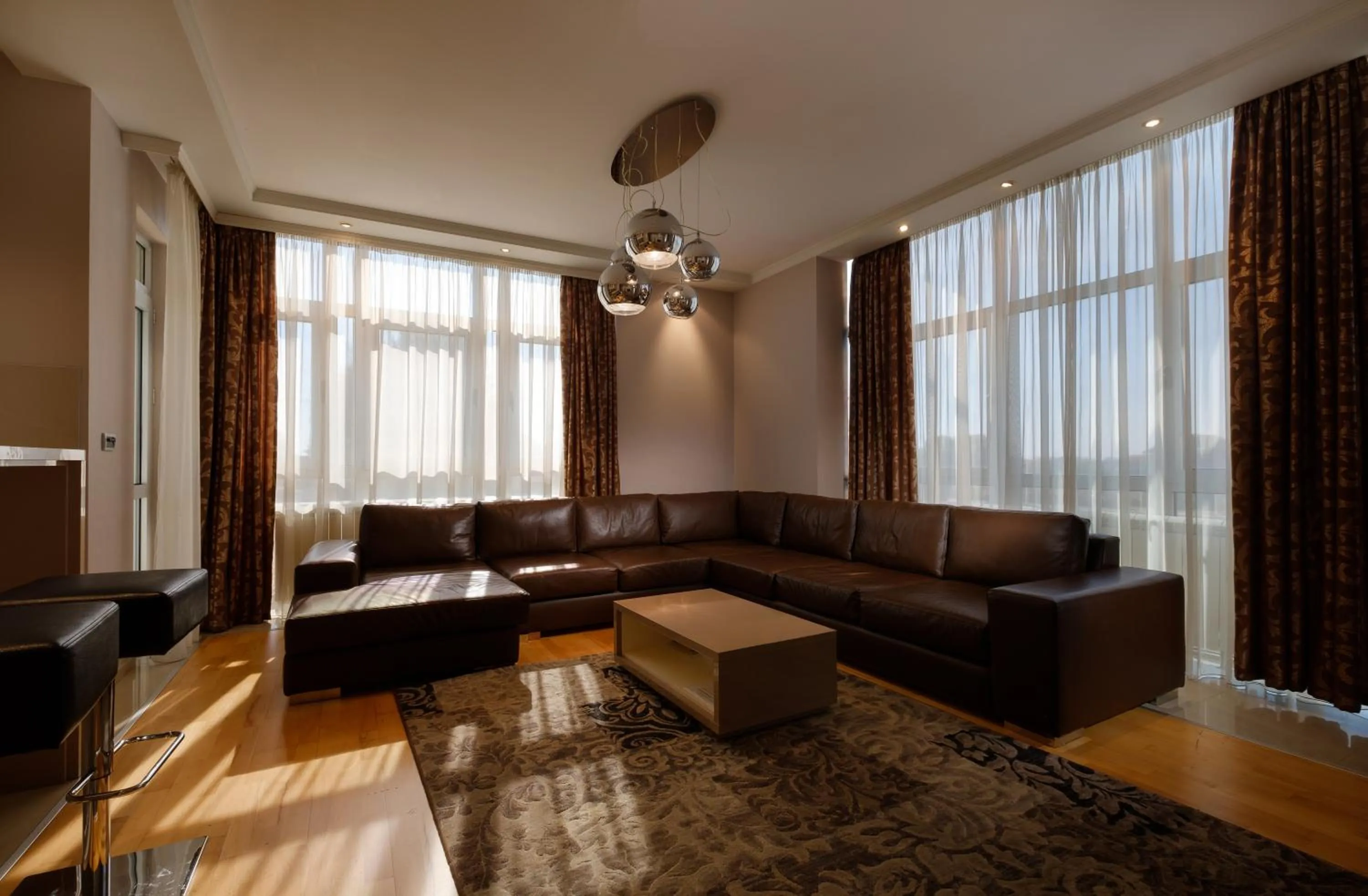 Living room in Apart K Apartments