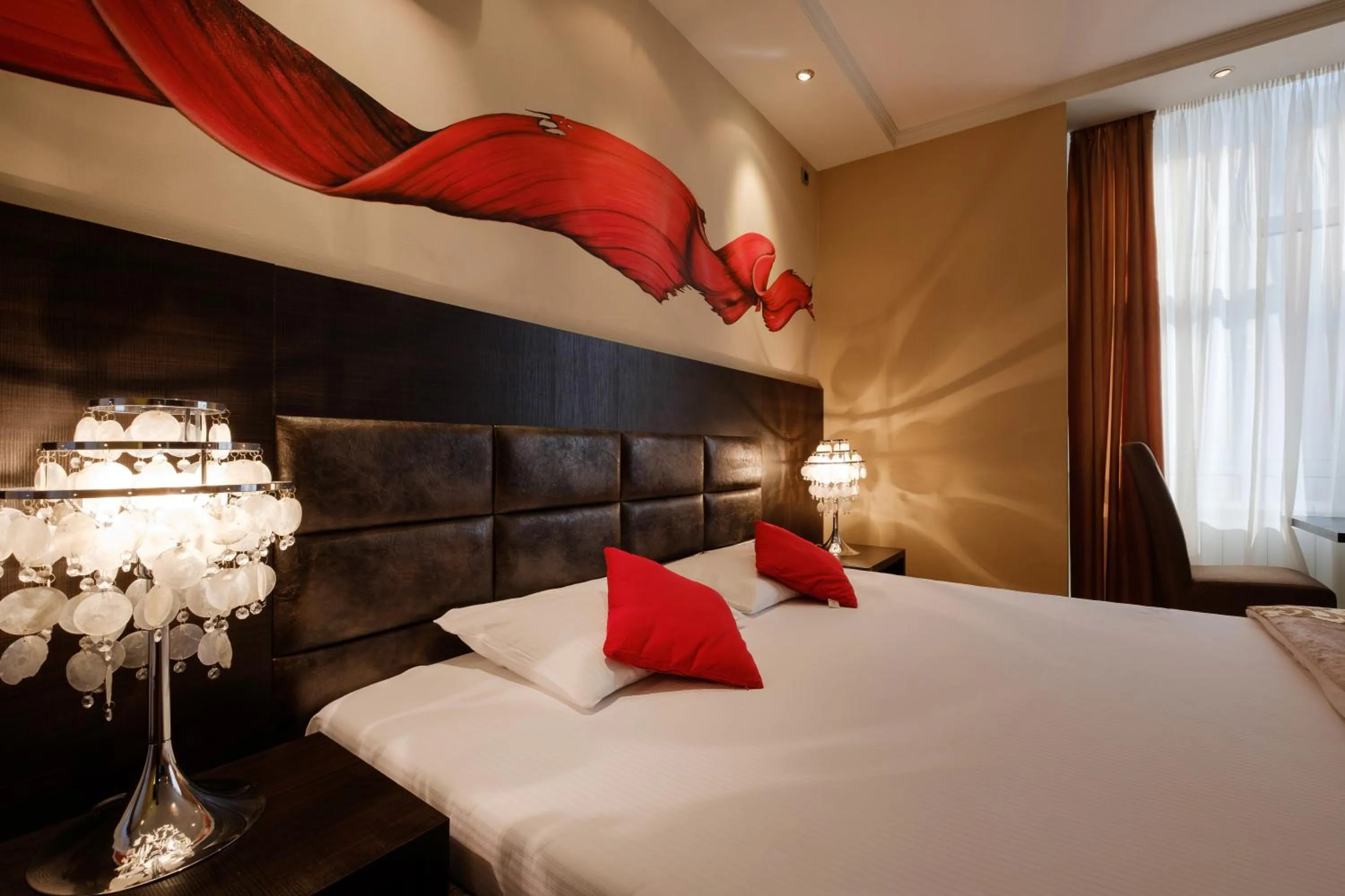 Bedroom, Bed in Apart K Apartments