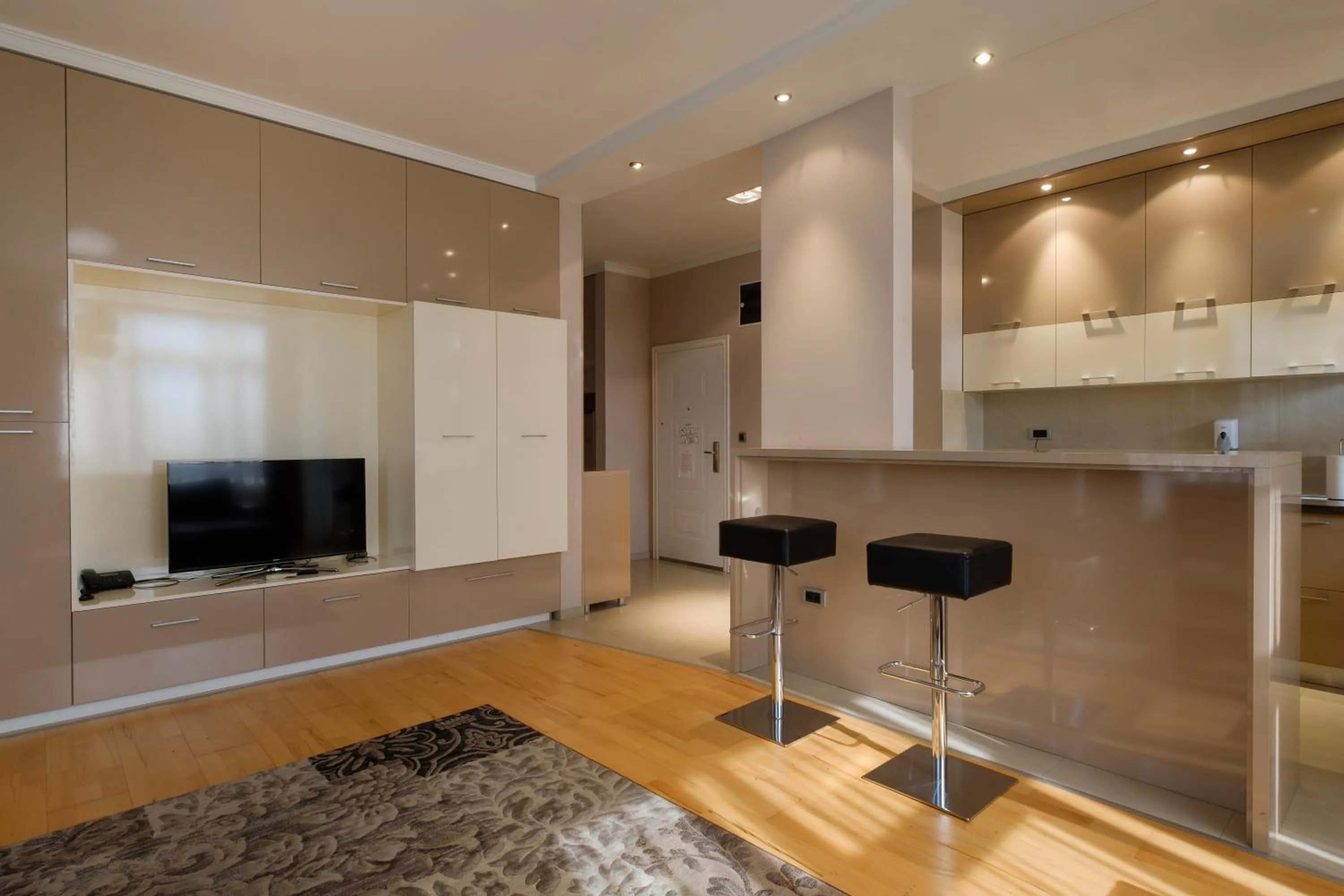 Living room in Apart K Apartments