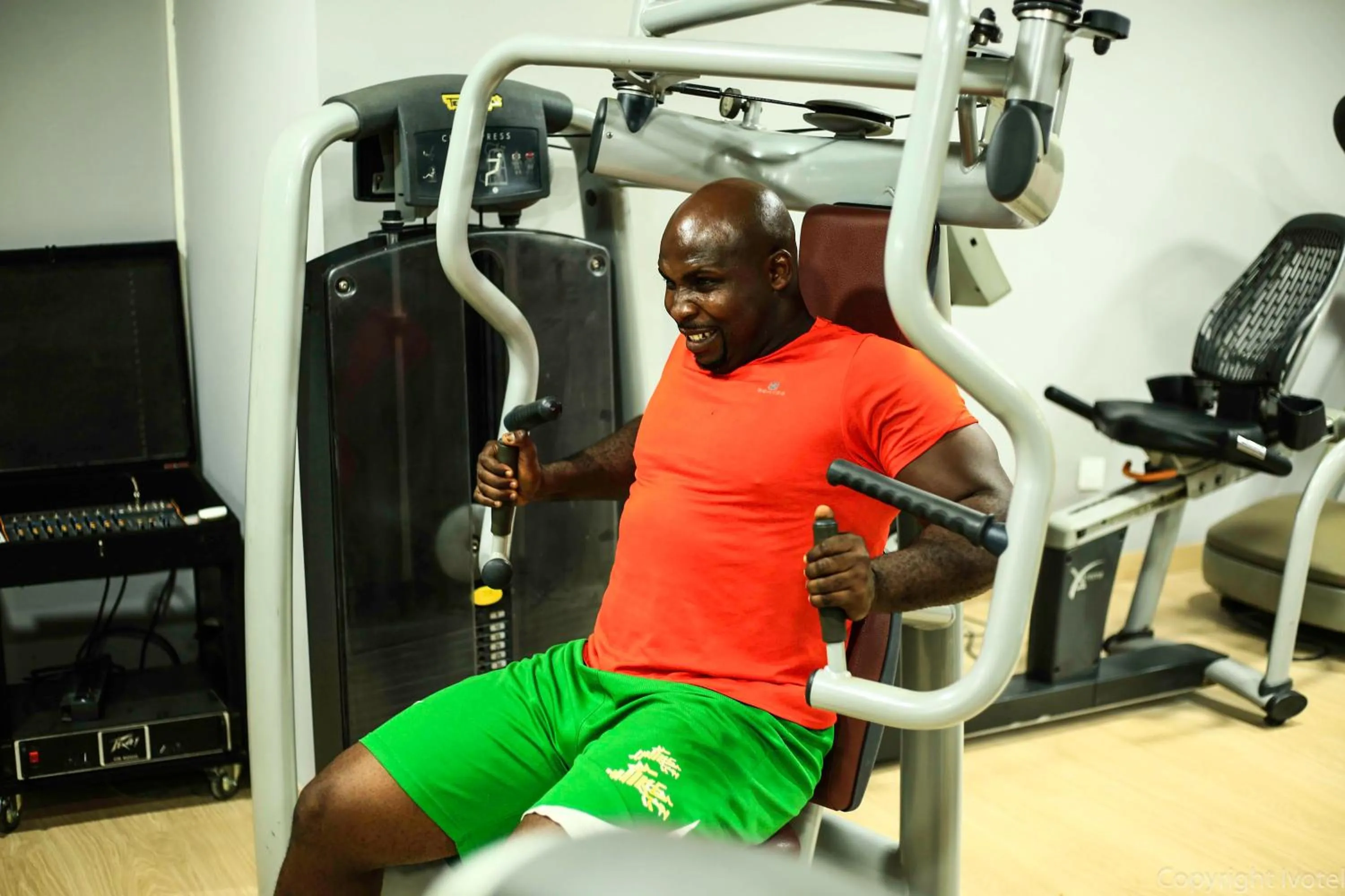 Fitness centre/facilities in Hôtel Ivotel Abidjan