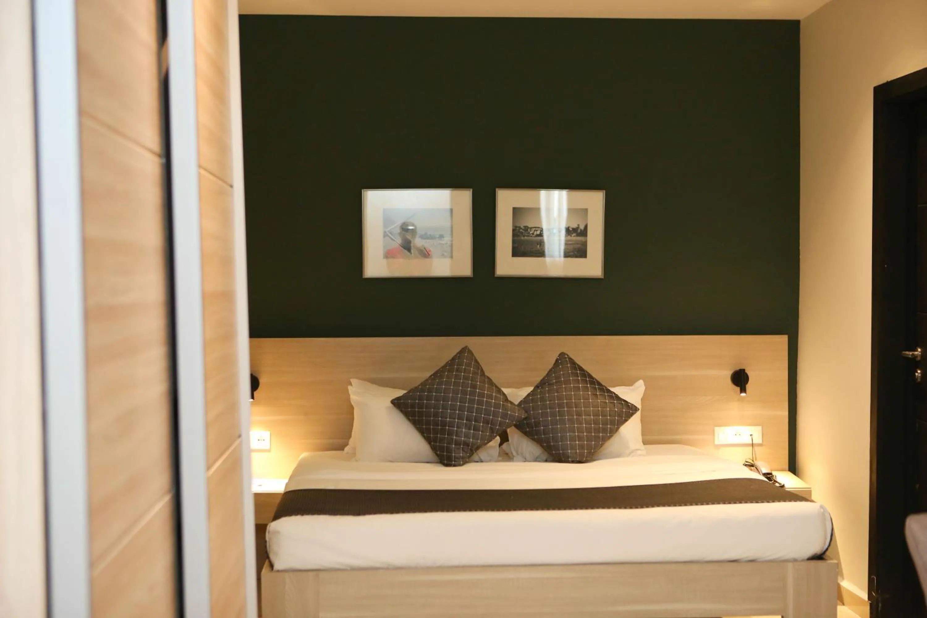 Bed in Hôtel Ivotel Abidjan