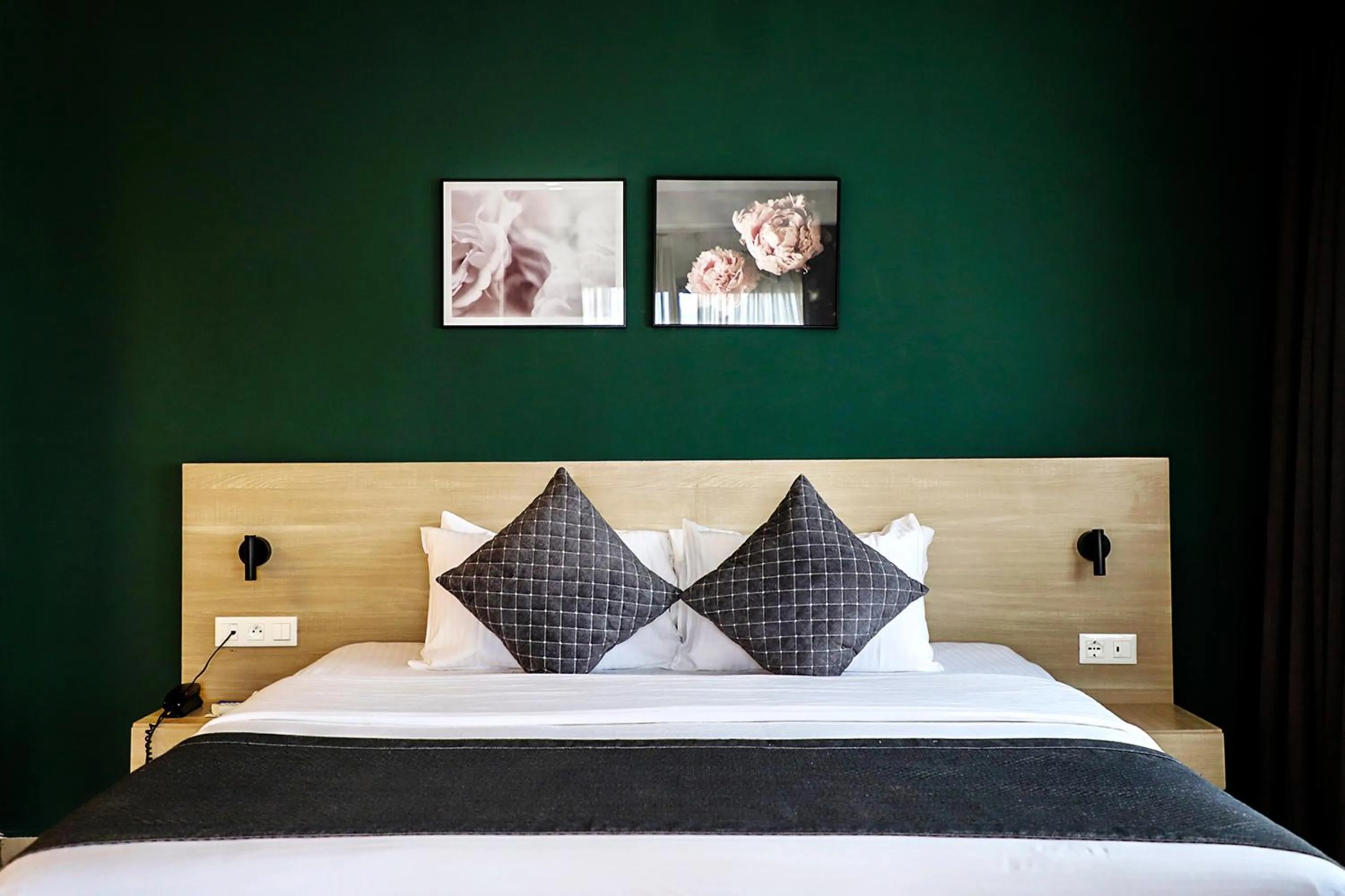 Bed in Hôtel Ivotel Abidjan