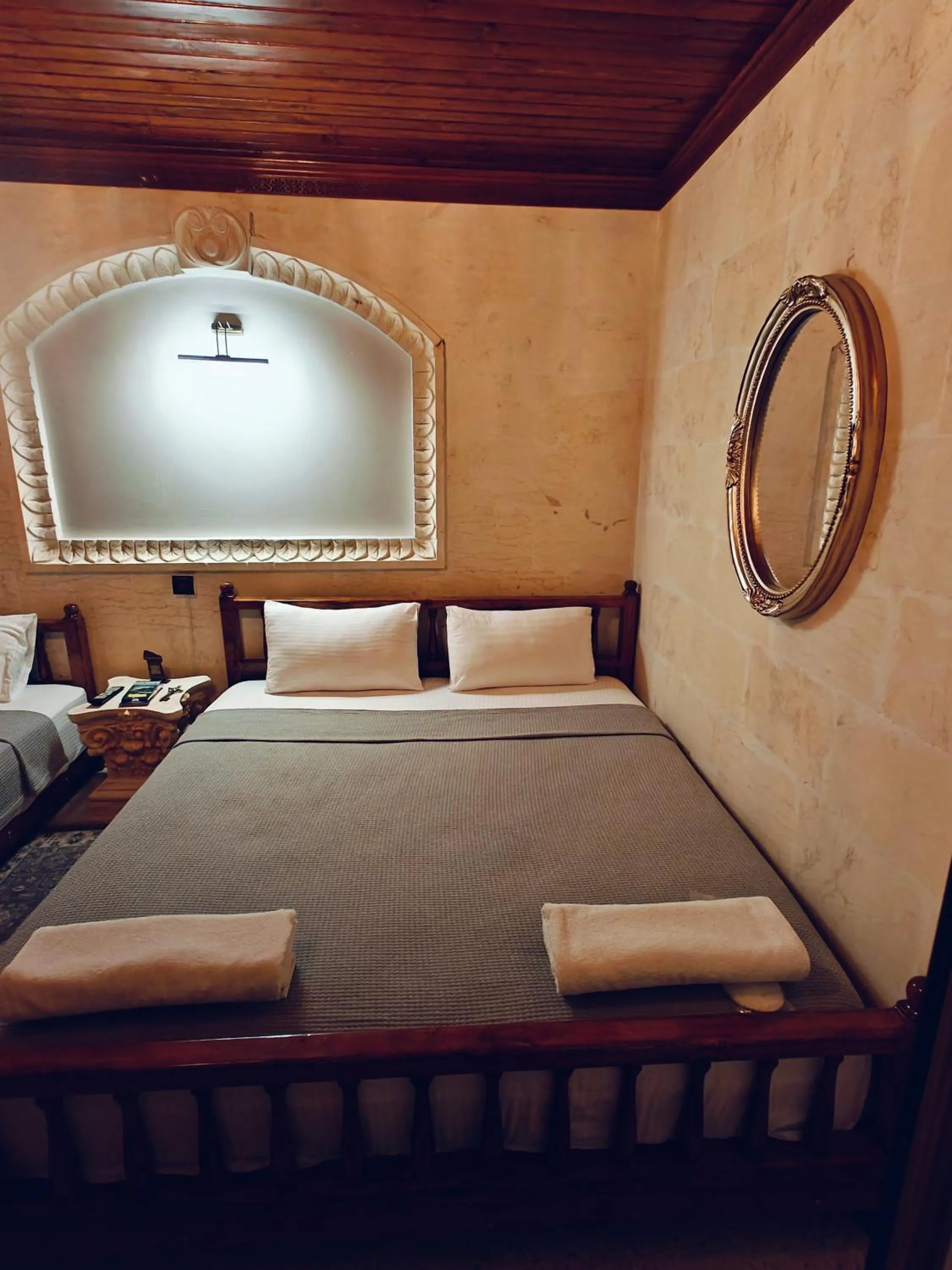 Bed in Ktisis Otel