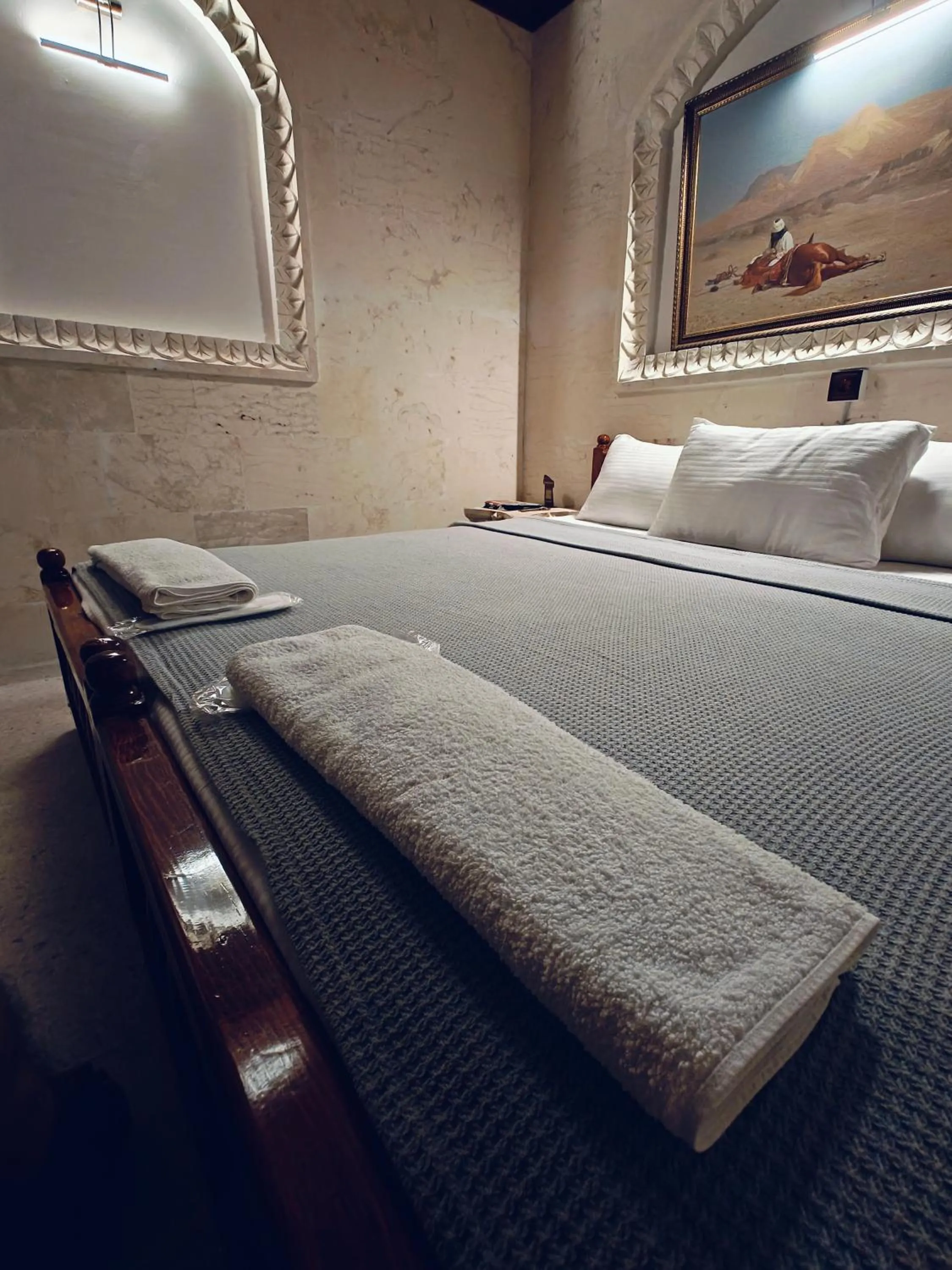 Bed in Ktisis Otel