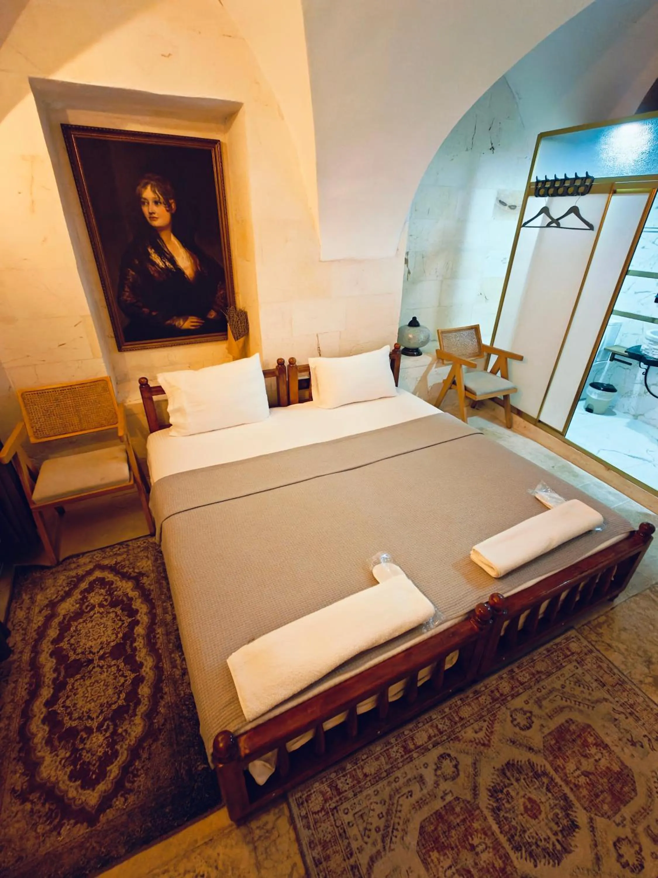 Bed in Ktisis Otel