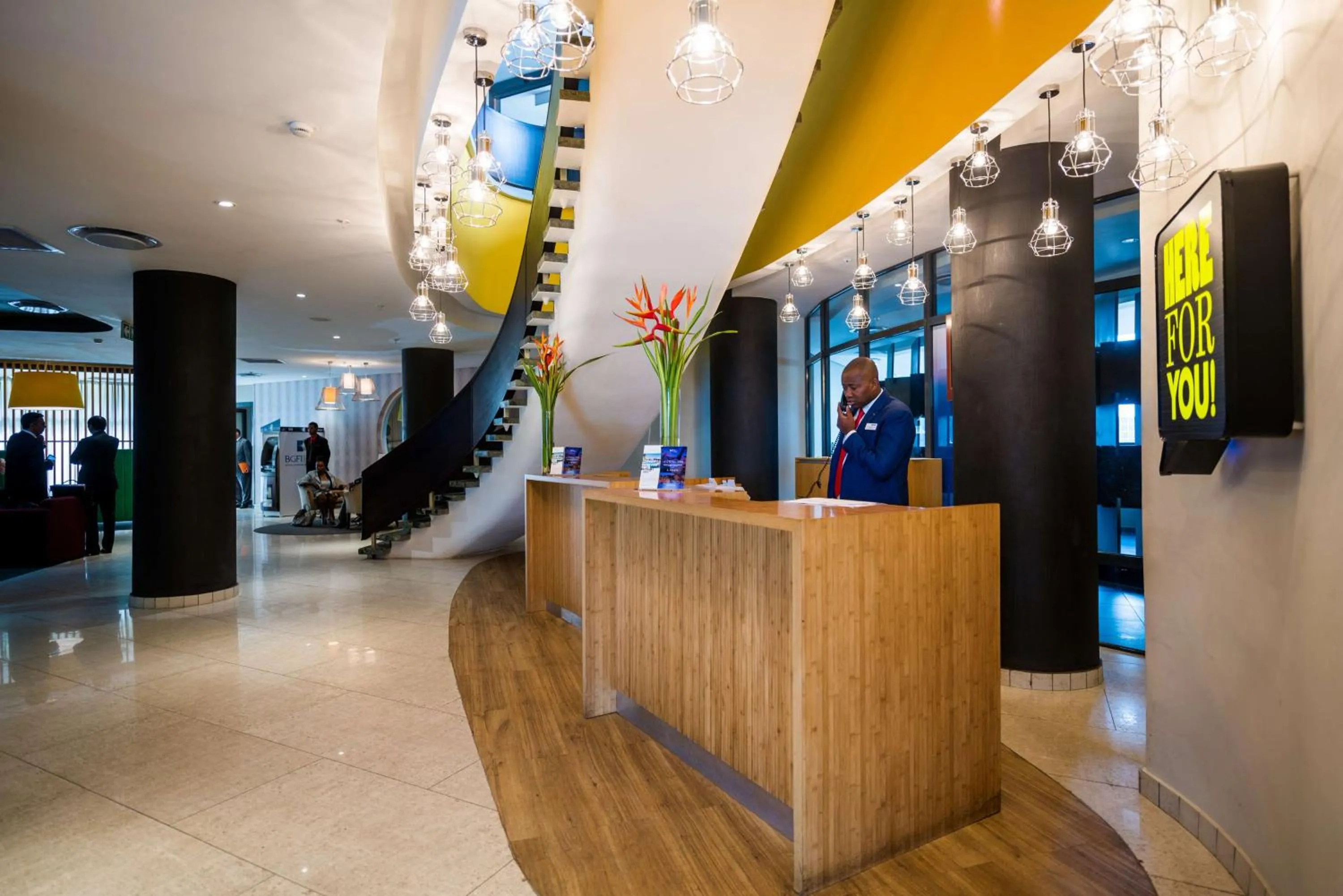Lobby or reception in Park Inn by Radisson Libreville