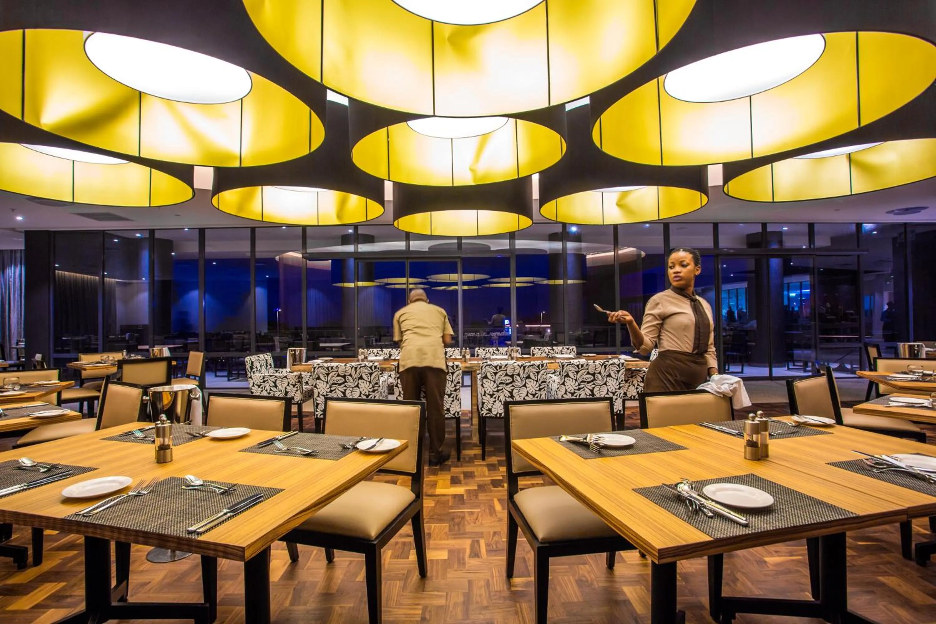 Dining area in Park Inn by Radisson Libreville