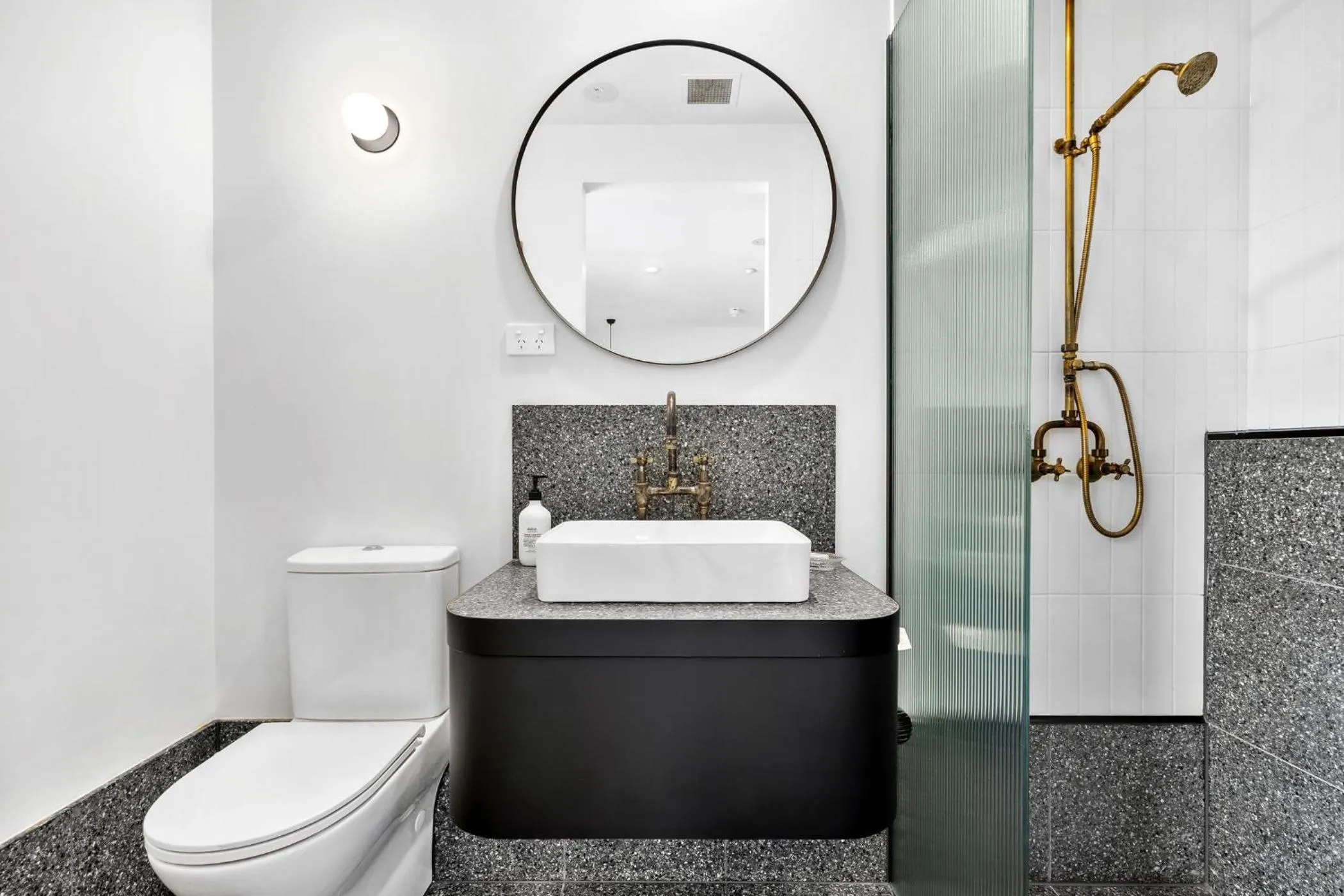 Shower in The Electric Hotel