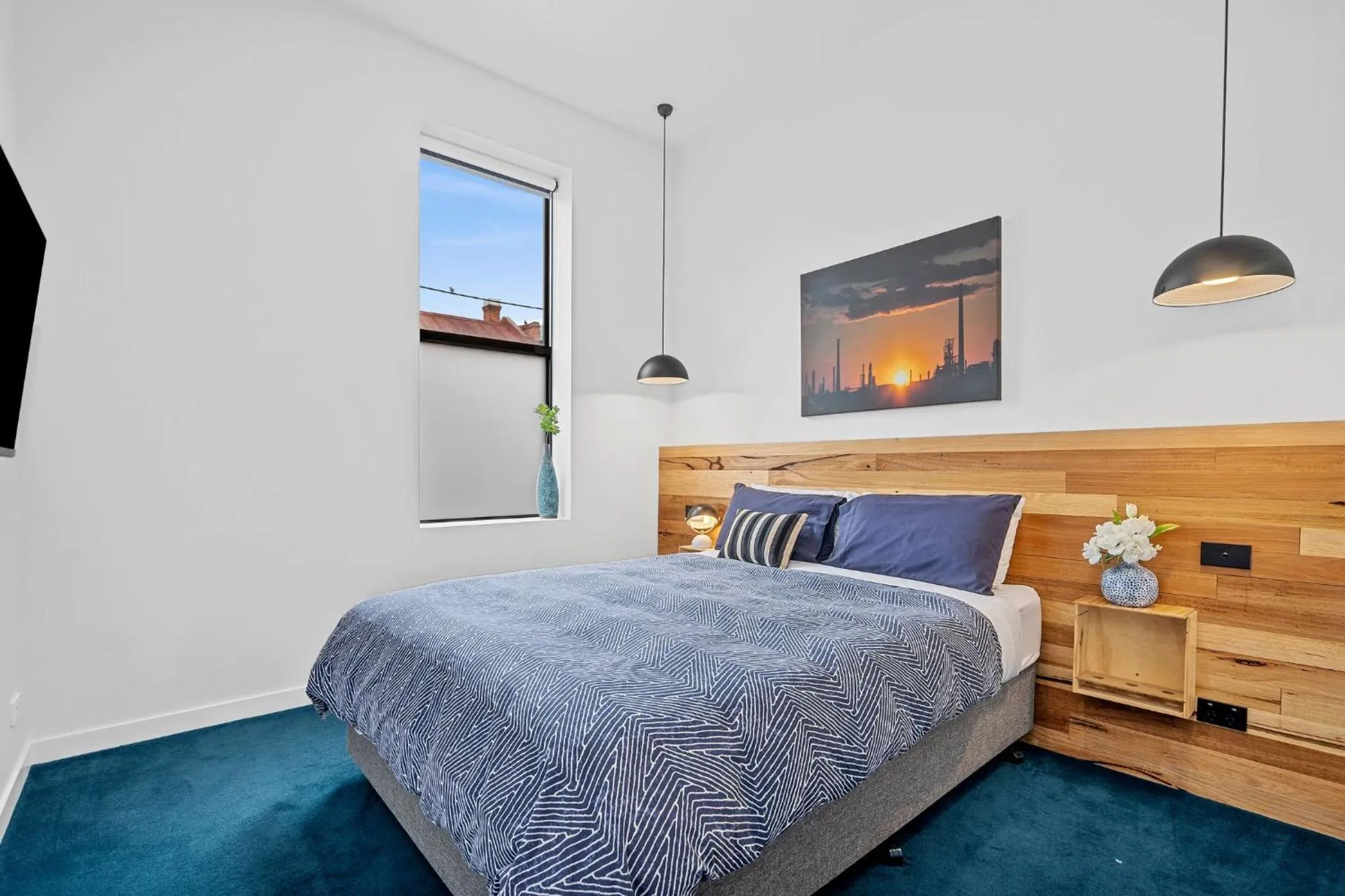 Bed in The Electric Hotel