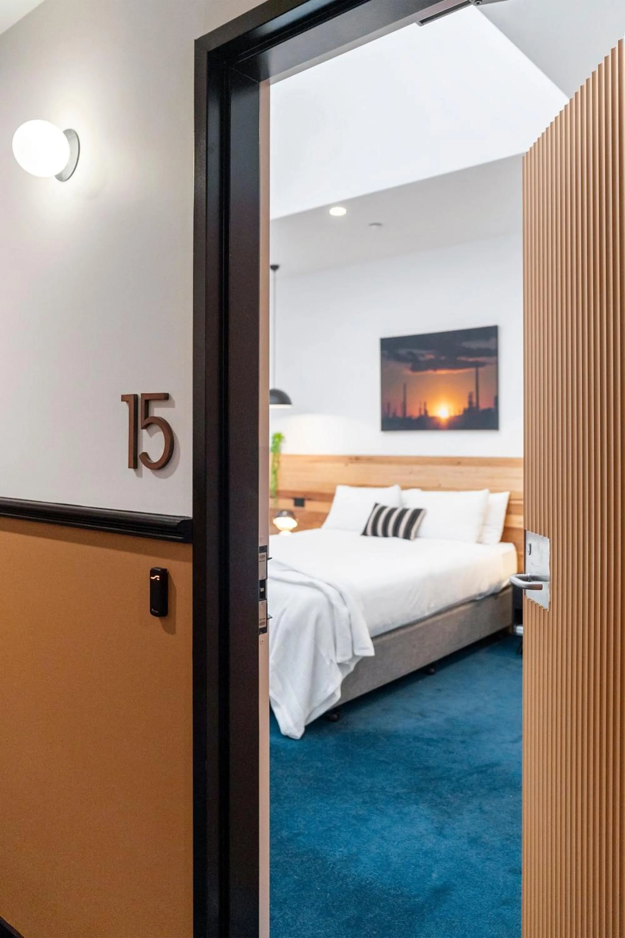 Bed in The Electric Hotel