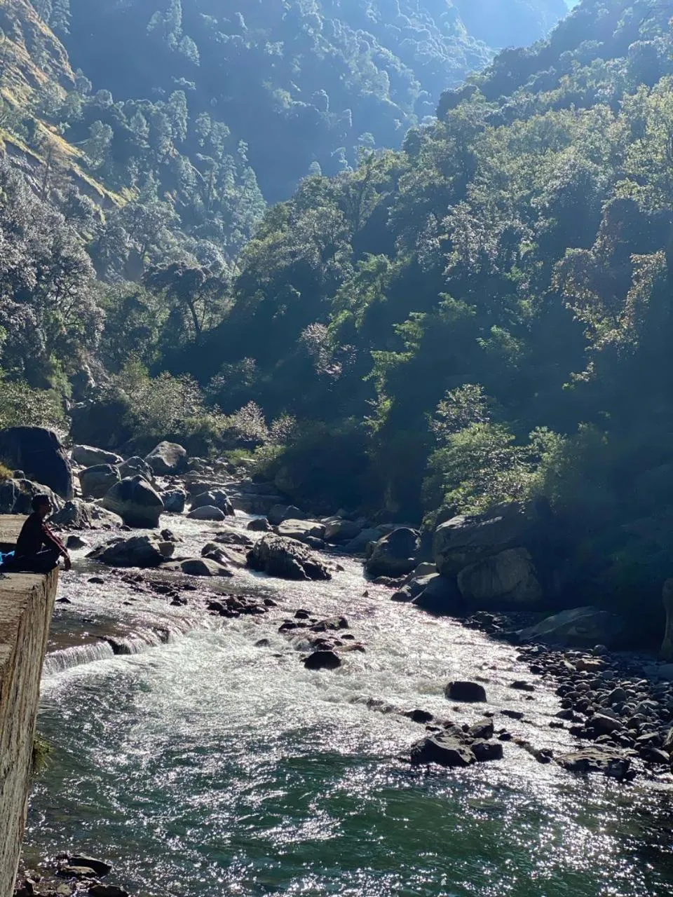 View (from property/room) in Bhagirathi Resort by Aikyam