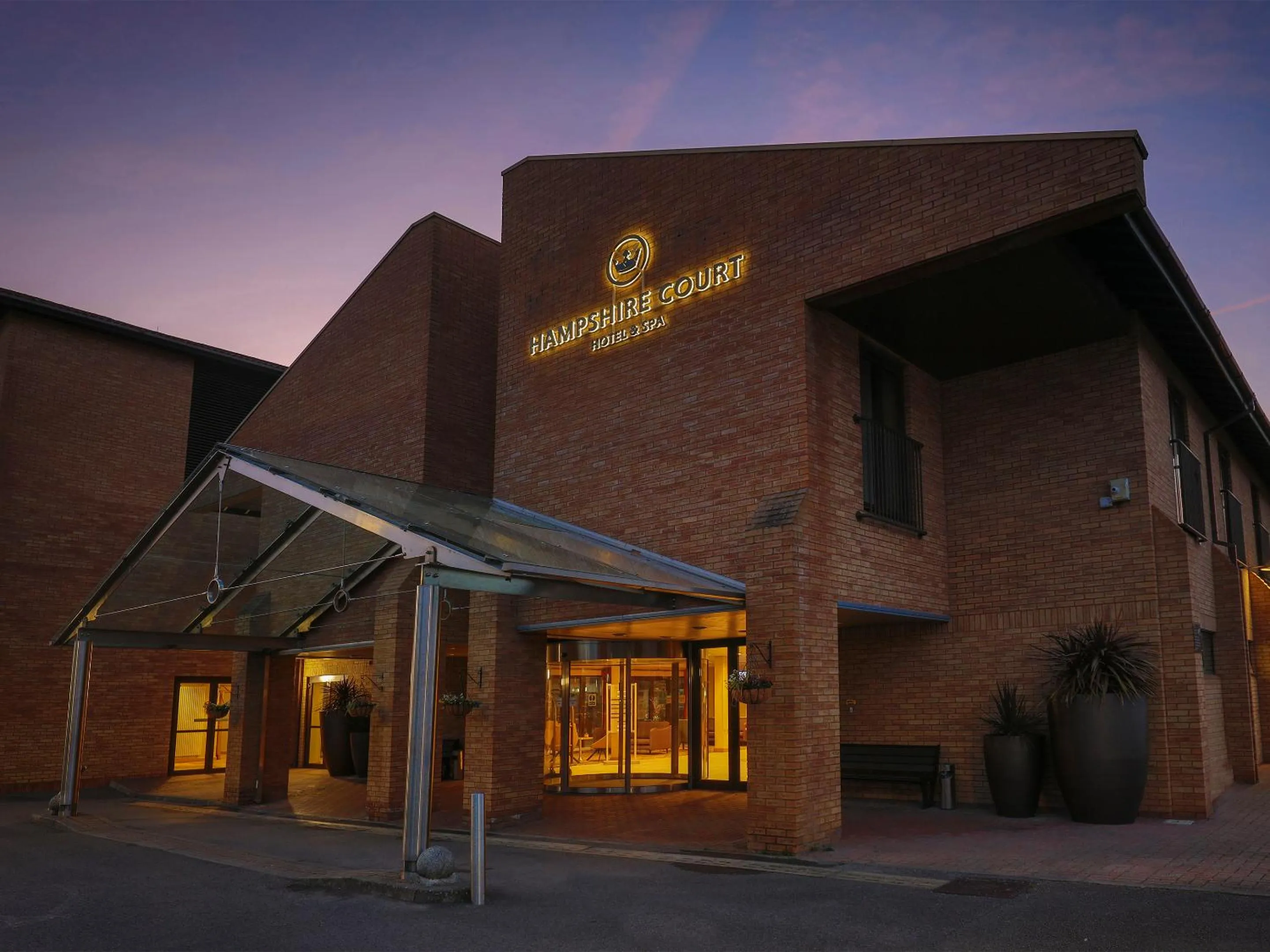 Property building in Hampshire Court Hotel & Spa