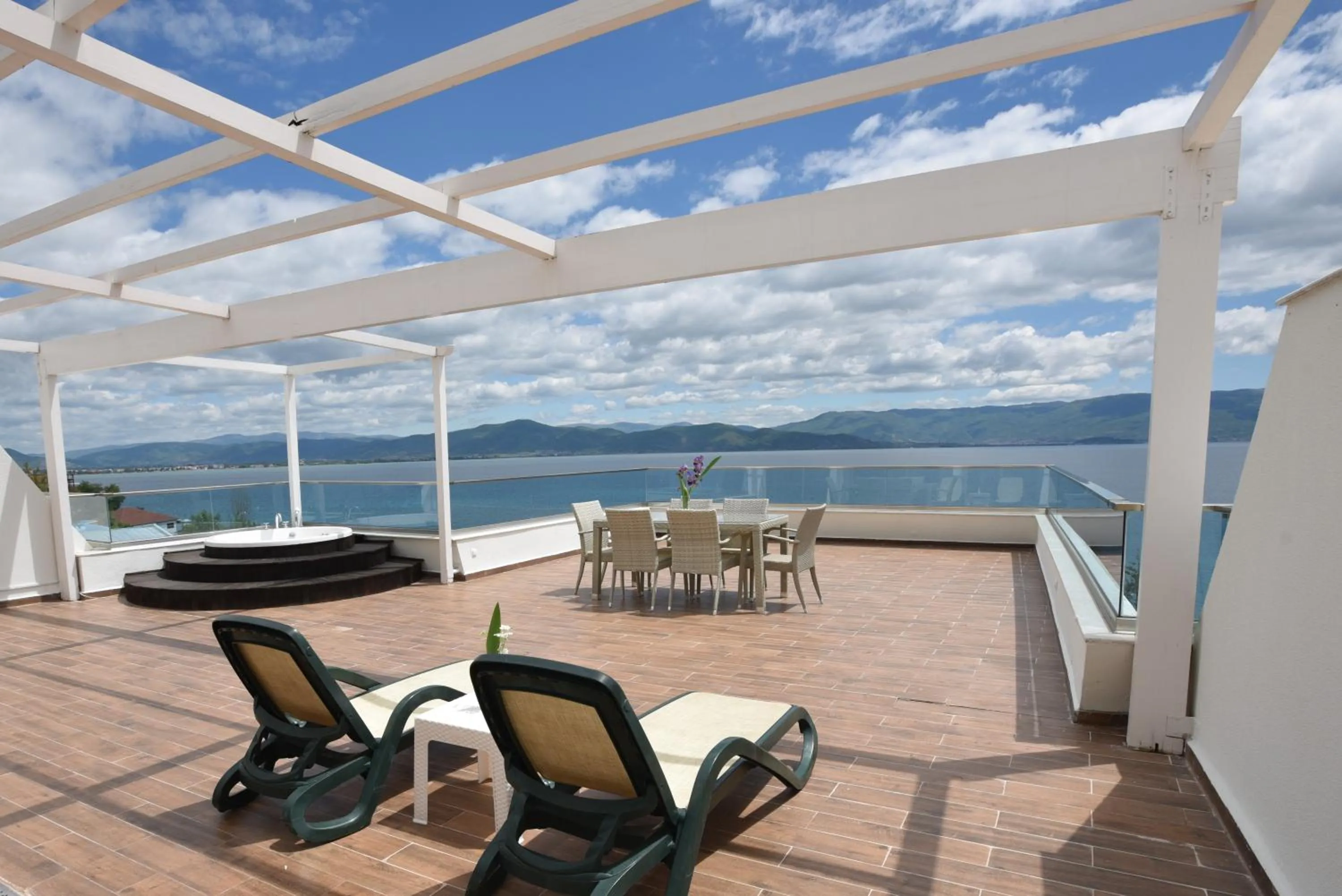 Balcony/Terrace in Hotel Izgrev Spa & Aquapark