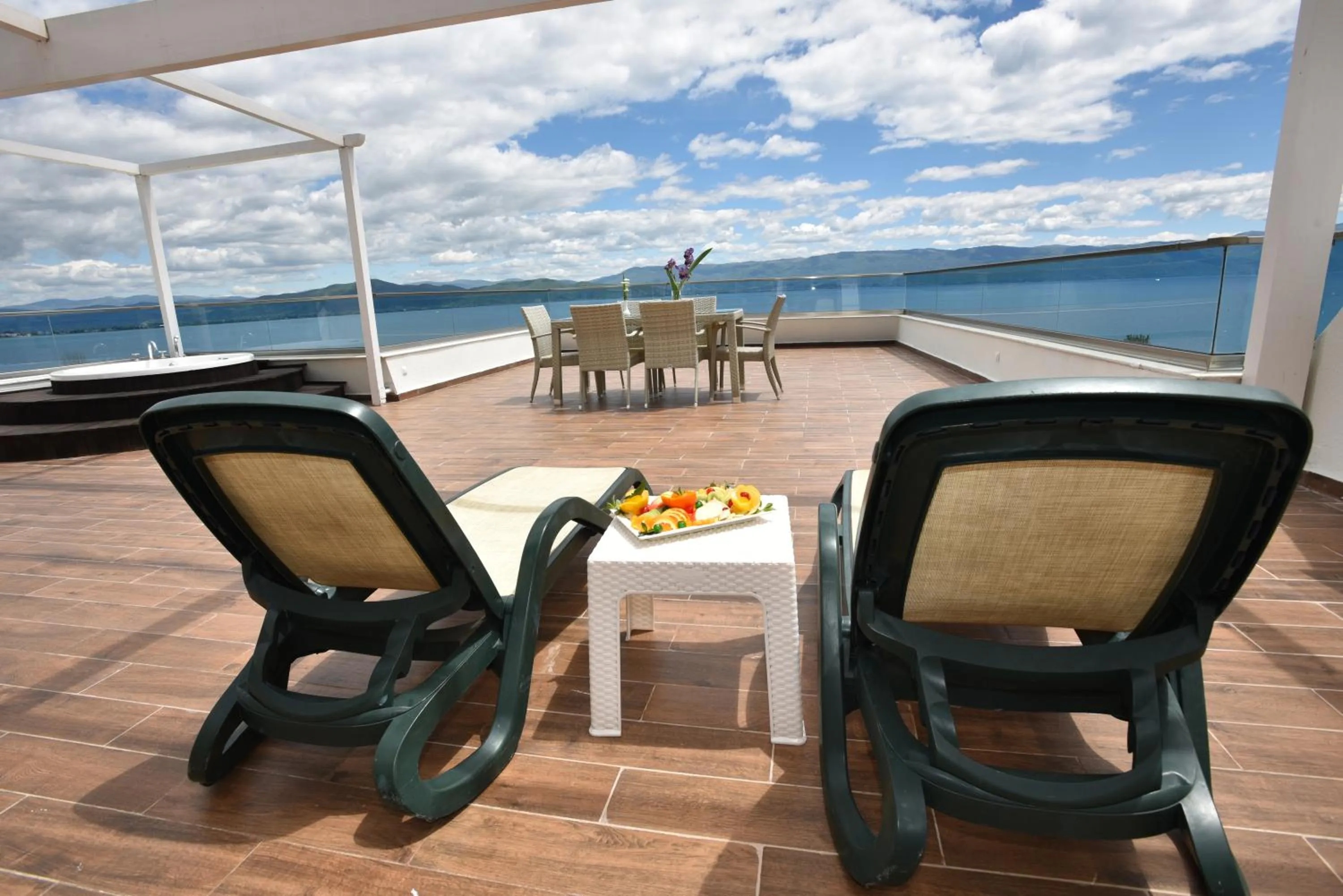 Balcony/Terrace in Hotel Izgrev Spa & Aquapark