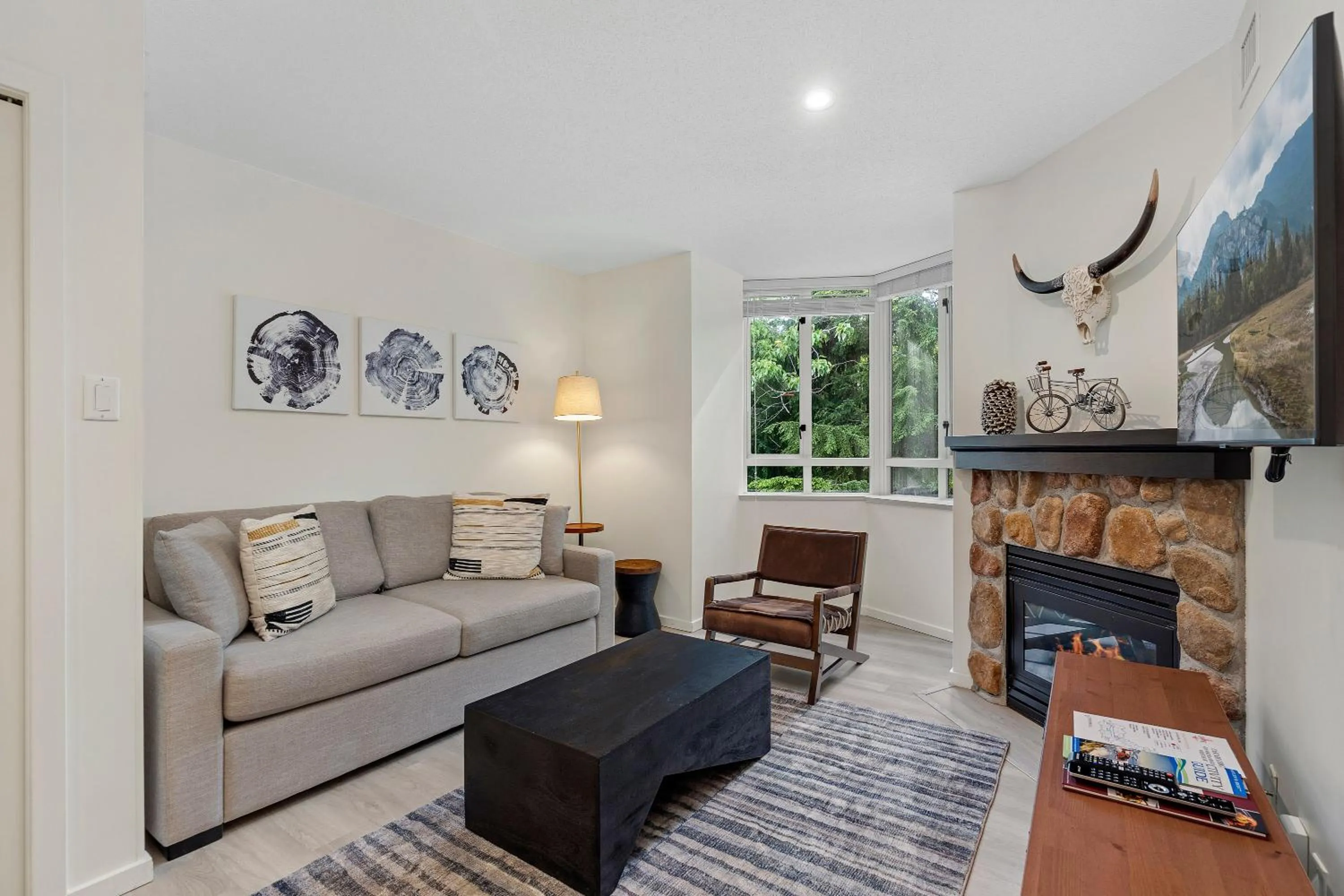 TV and multimedia in Cascade Lodge