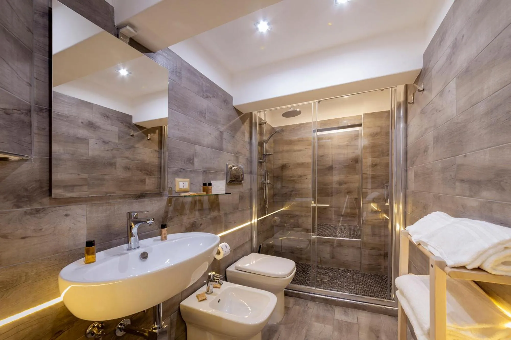 Bathroom in B&B Palazzo Satriano