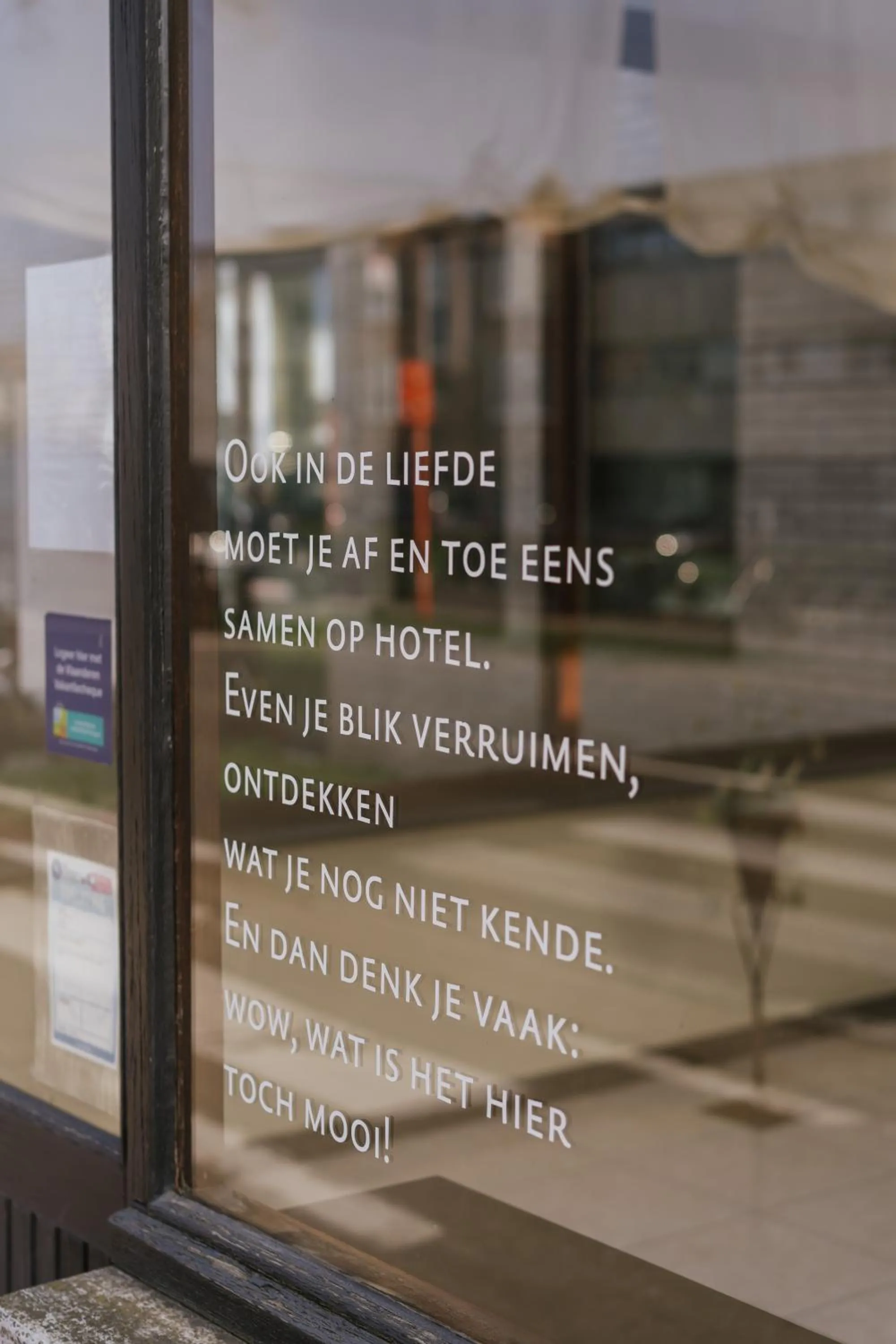 Text overlay in Hotel Kempenrust