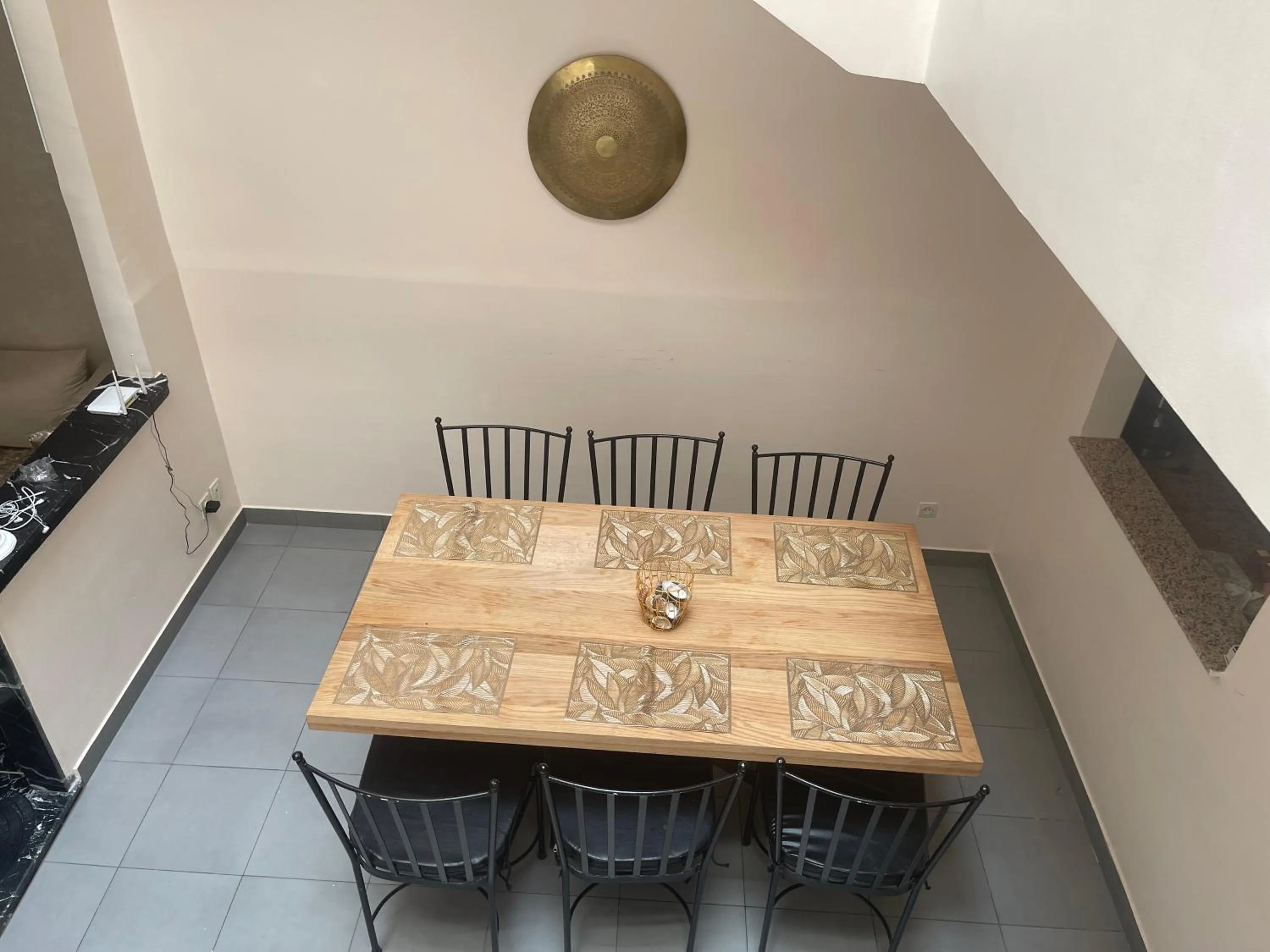 Dining area in Riad Aya