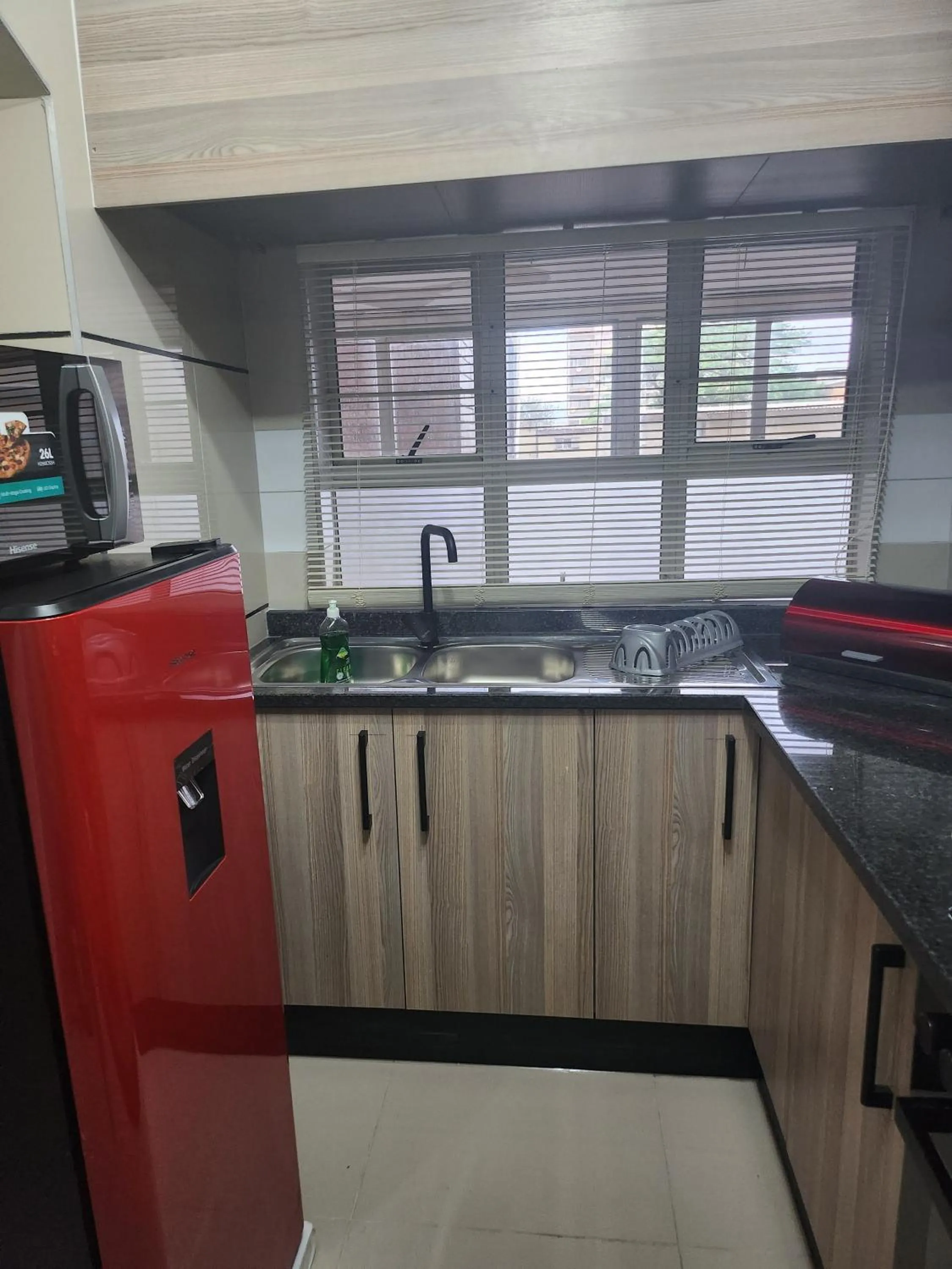 kitchen in A two-bedroom holiday apartment, at the heart of South Beach Durban