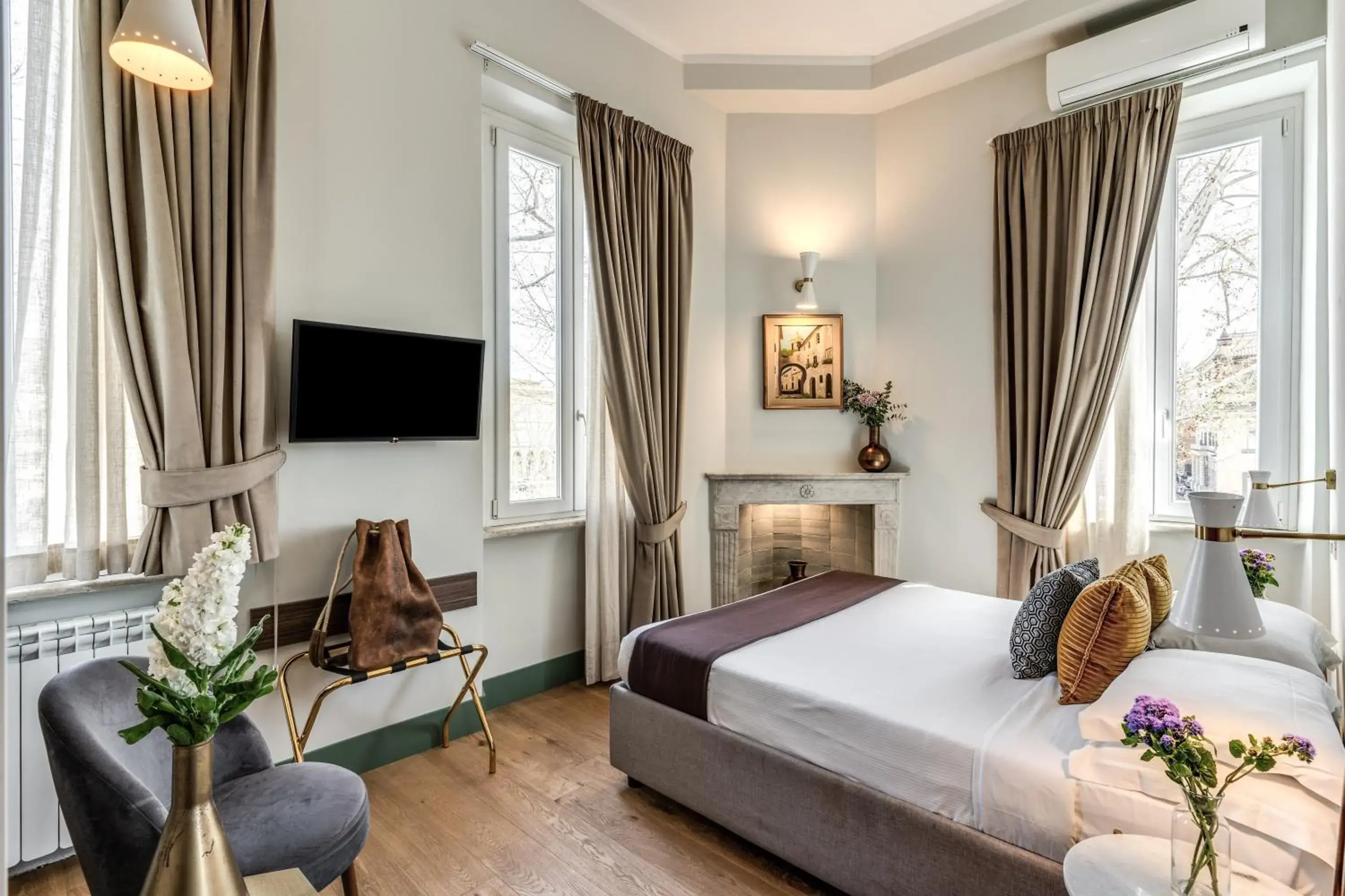 Superior Double Room in Tree Charme Trilussa Superior Double Room in Tree Charme Trilussa