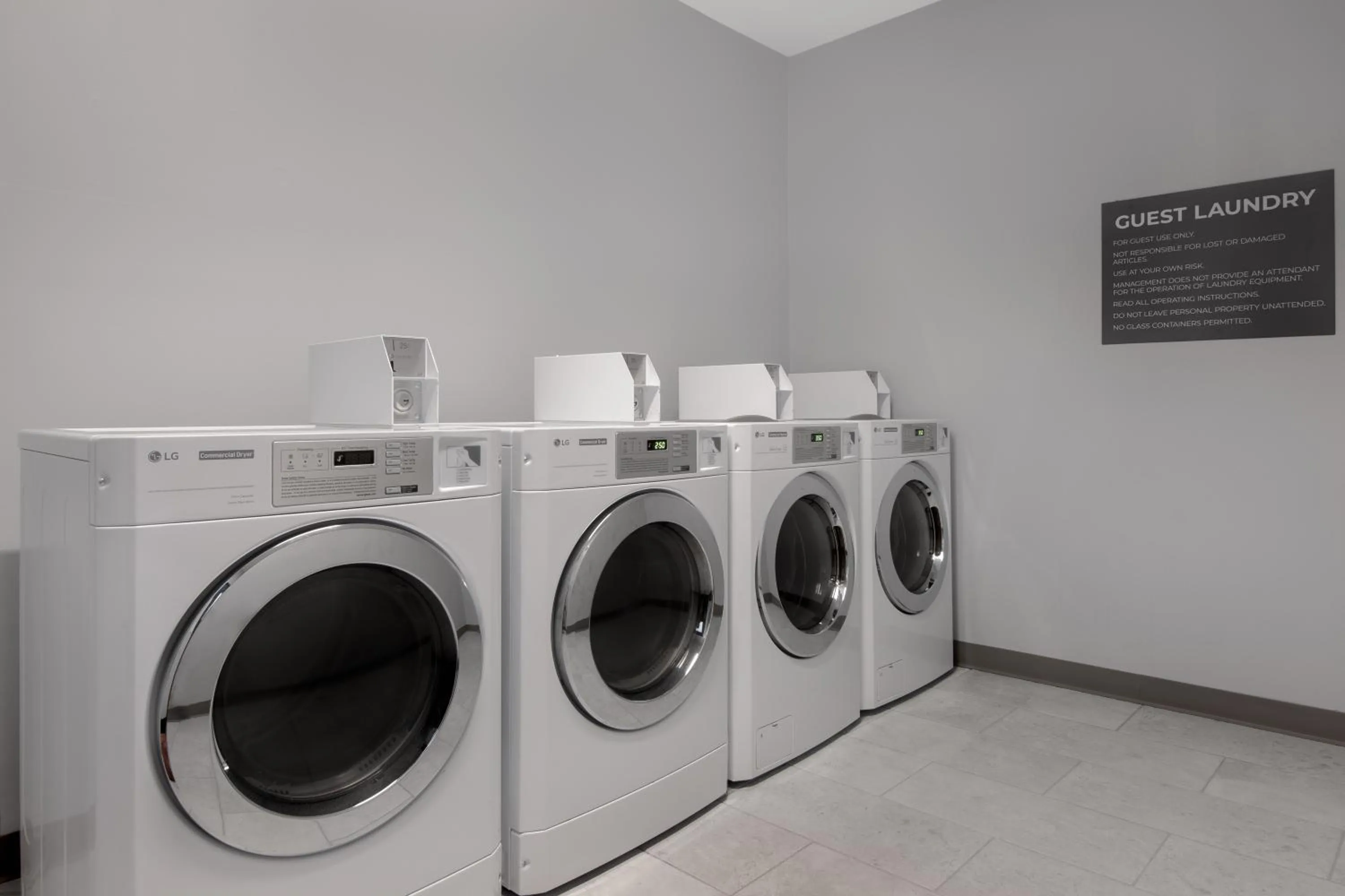 washing machine in Spark by Hilton Montgomery EastChase