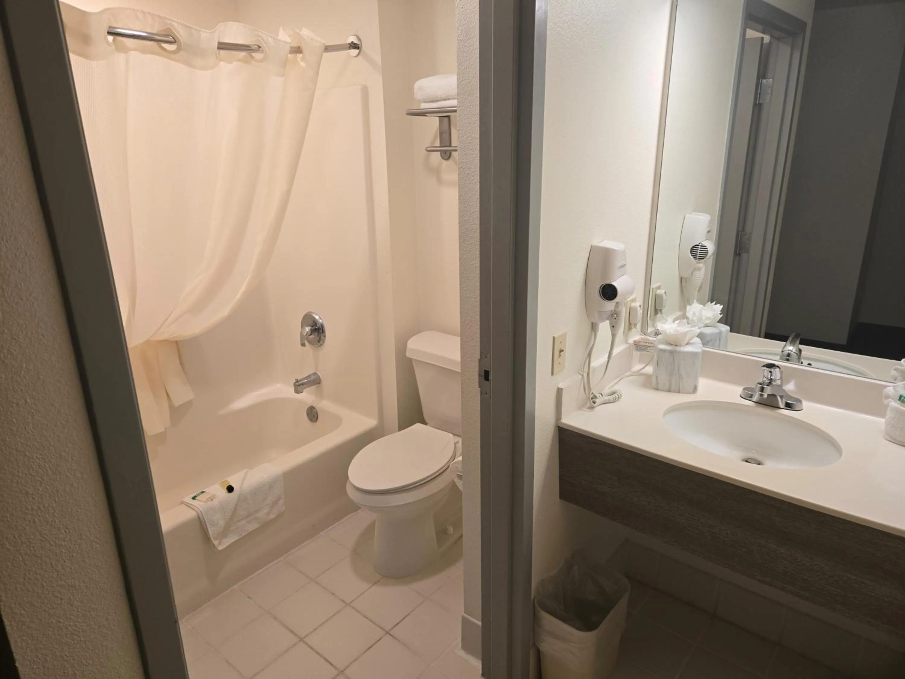 Toilet in Allure Suites of Fort Myers
