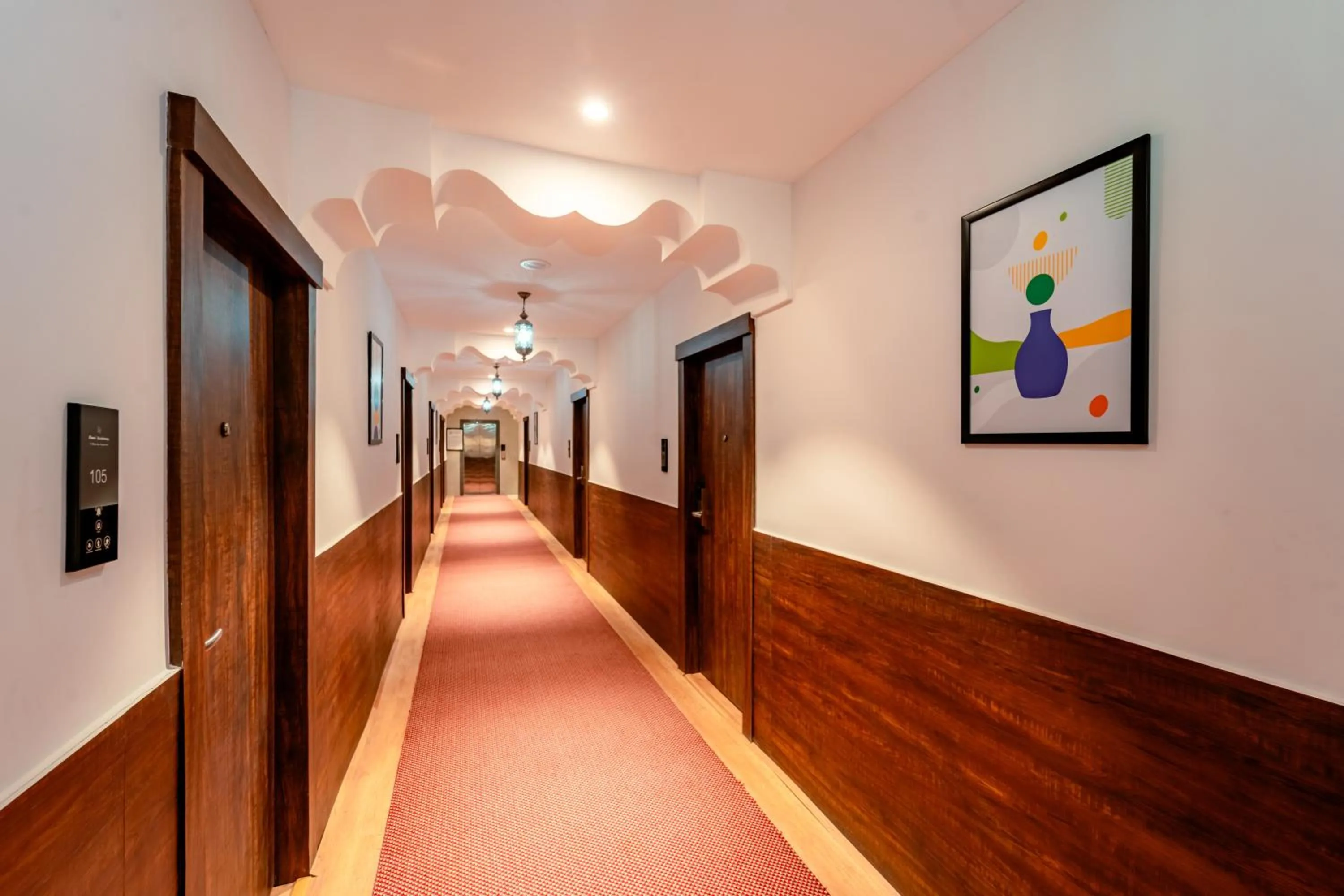 Lobby or reception in Treebo Premium Omni Residency