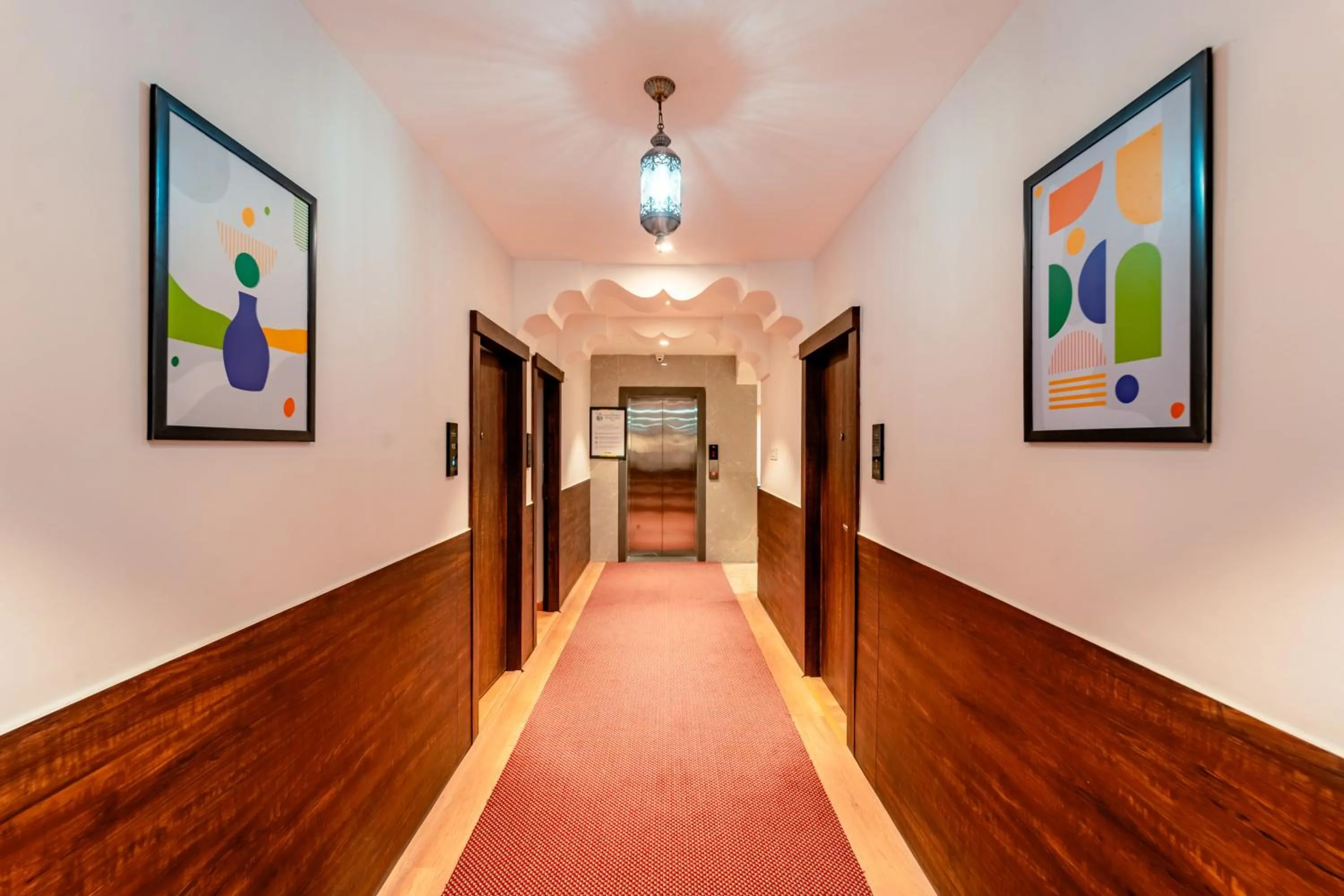 Lobby or reception in Treebo Premium Omni Residency