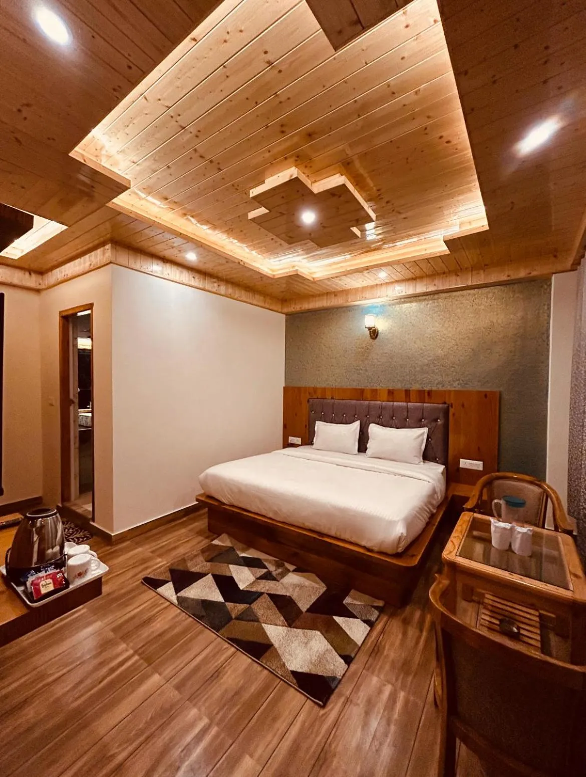 Bed in The Sunset Haven