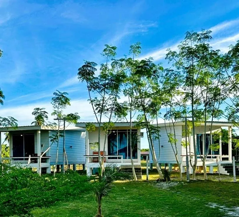 Garden view in Panglima Resort Bum Bum Island, Semporna
