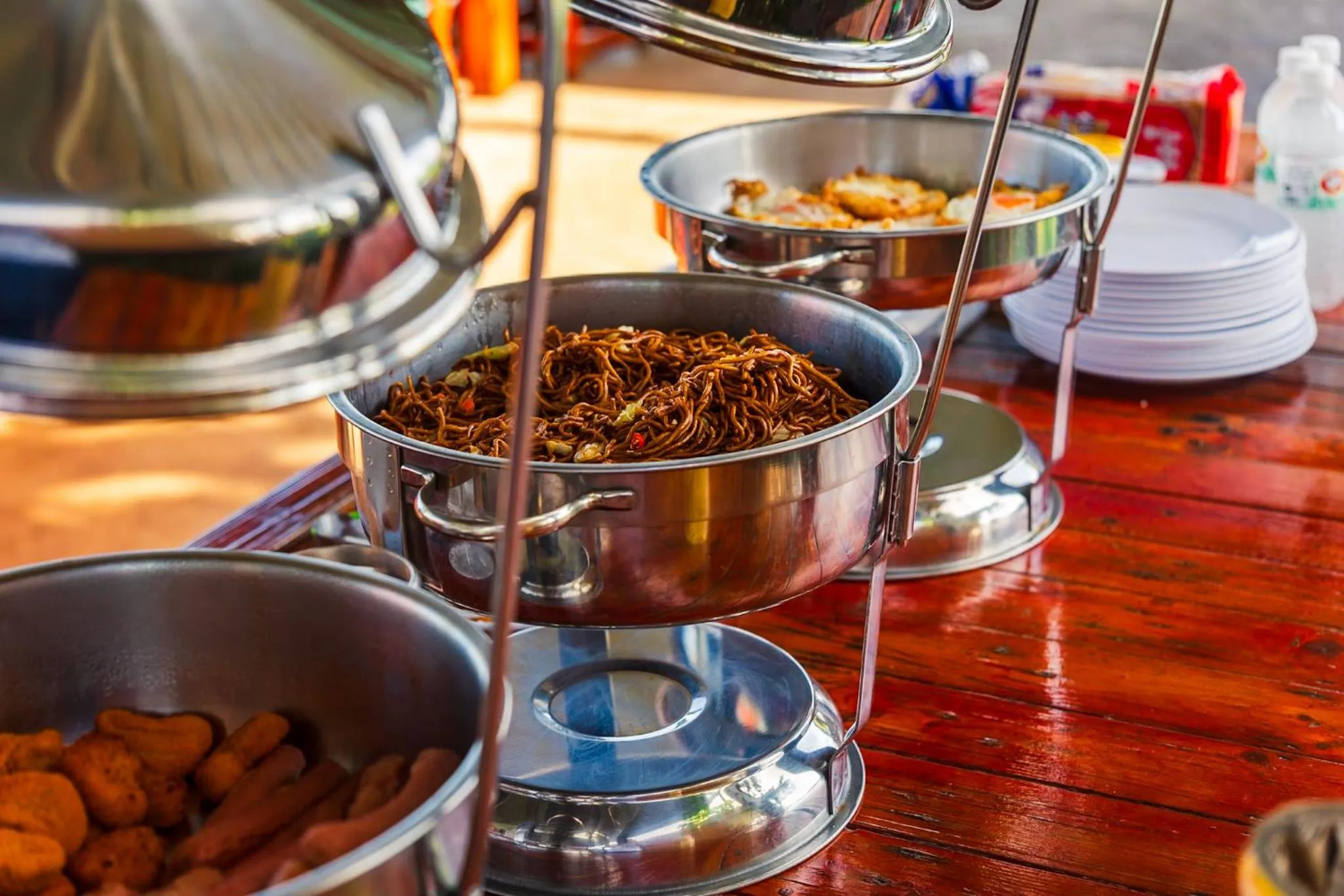 Breakfast in Panglima Resort Bum Bum Island, Semporna