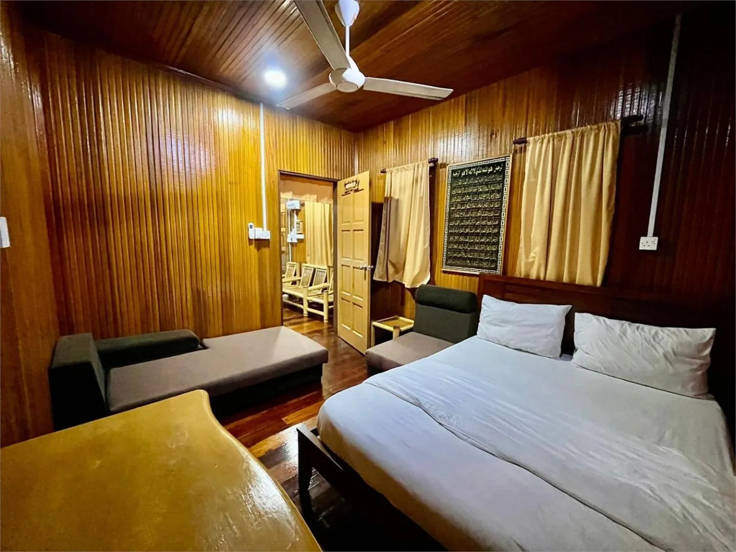 Bedroom, Bed in Panglima Resort Bum Bum Island, Semporna