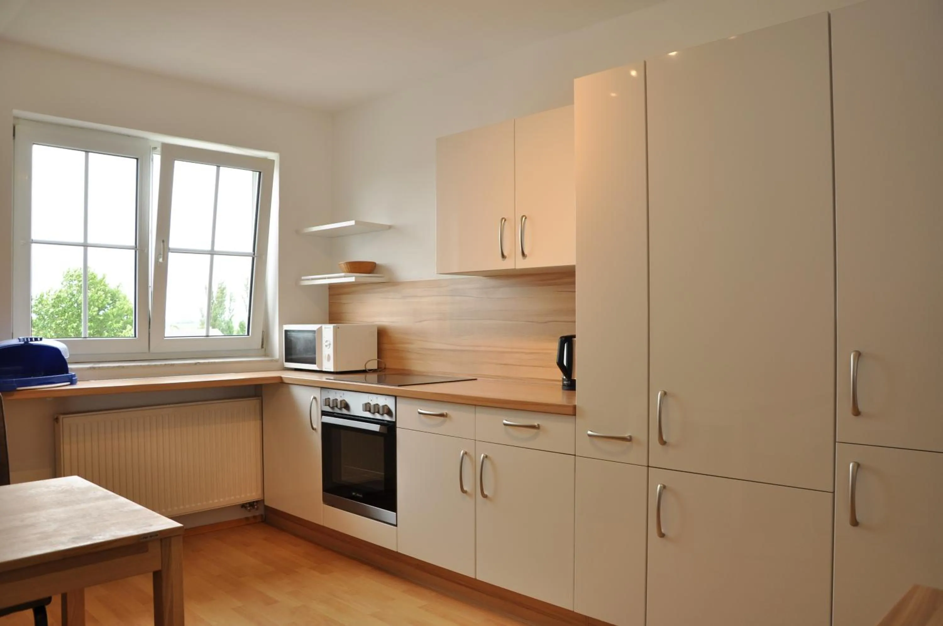 microwave in Appartmenthaus Rosenhof