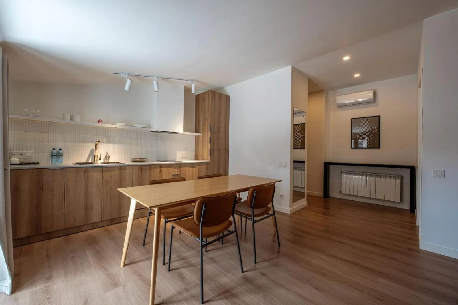 Kitchen or kitchenette in Artifact Apart Hotel