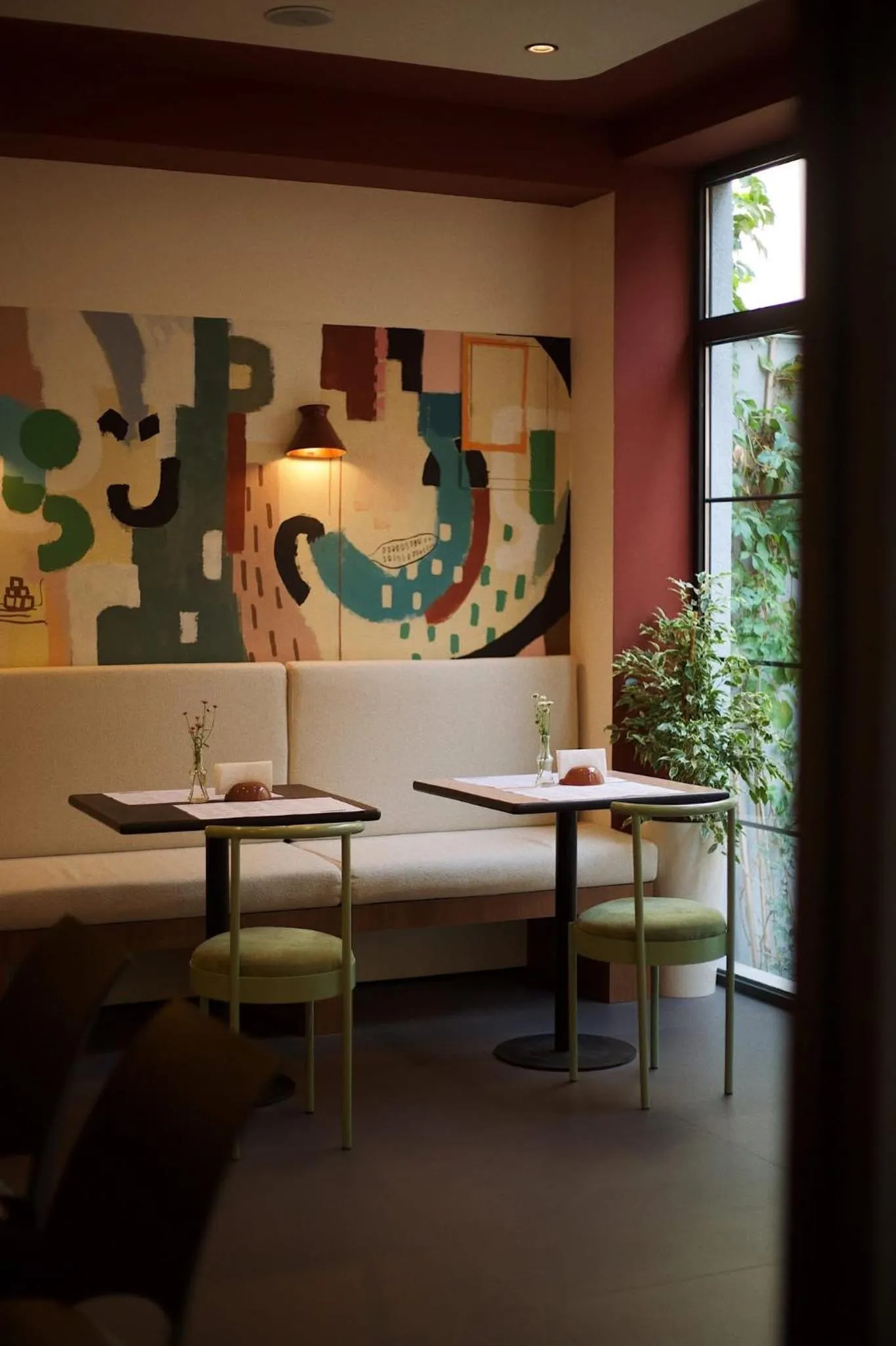 Living room in Artifact Apart Hotel