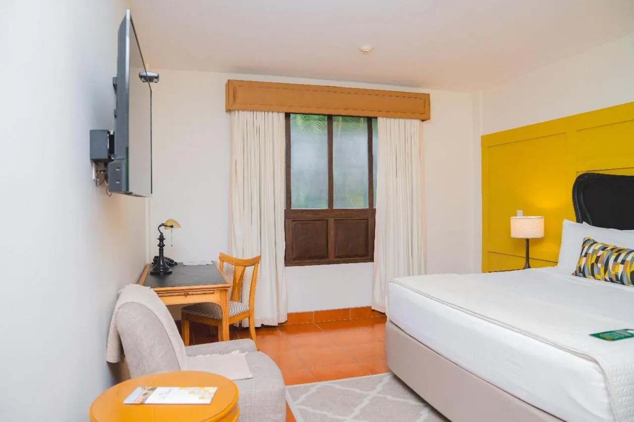 Bed in Hotel Los Portales