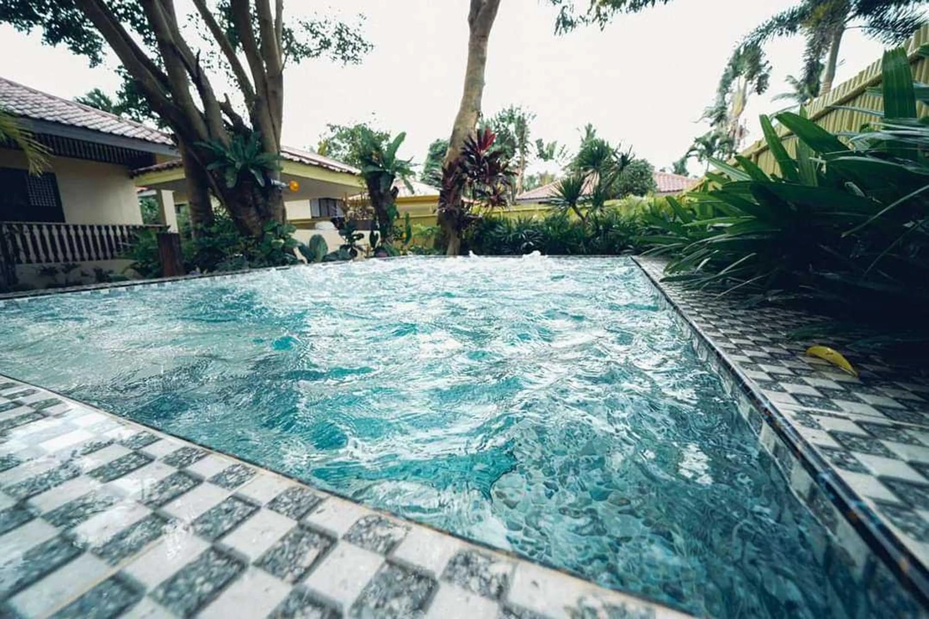 Pool view in Grand Villa Laguna