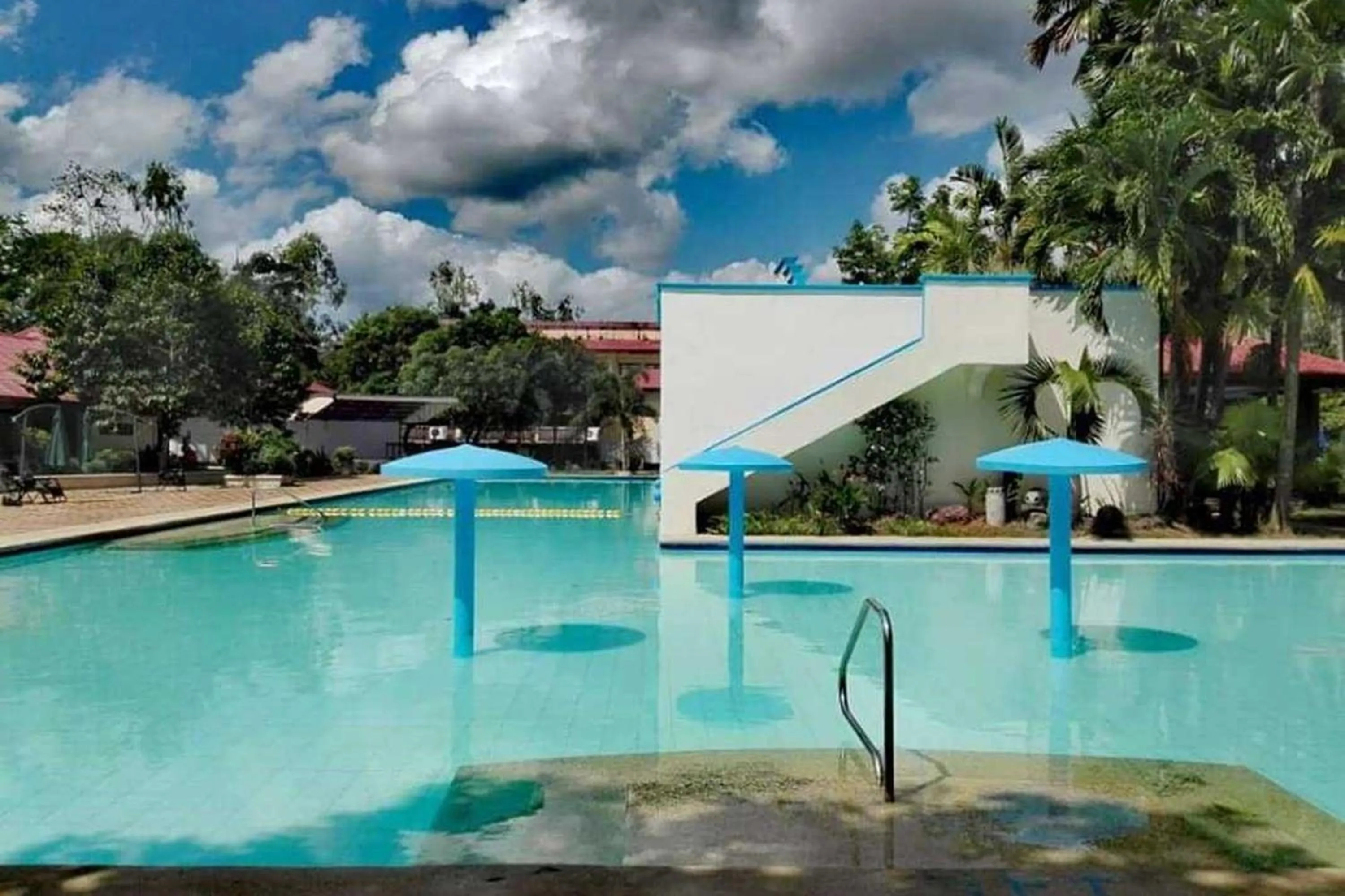 Pool view in Grand Villa Laguna