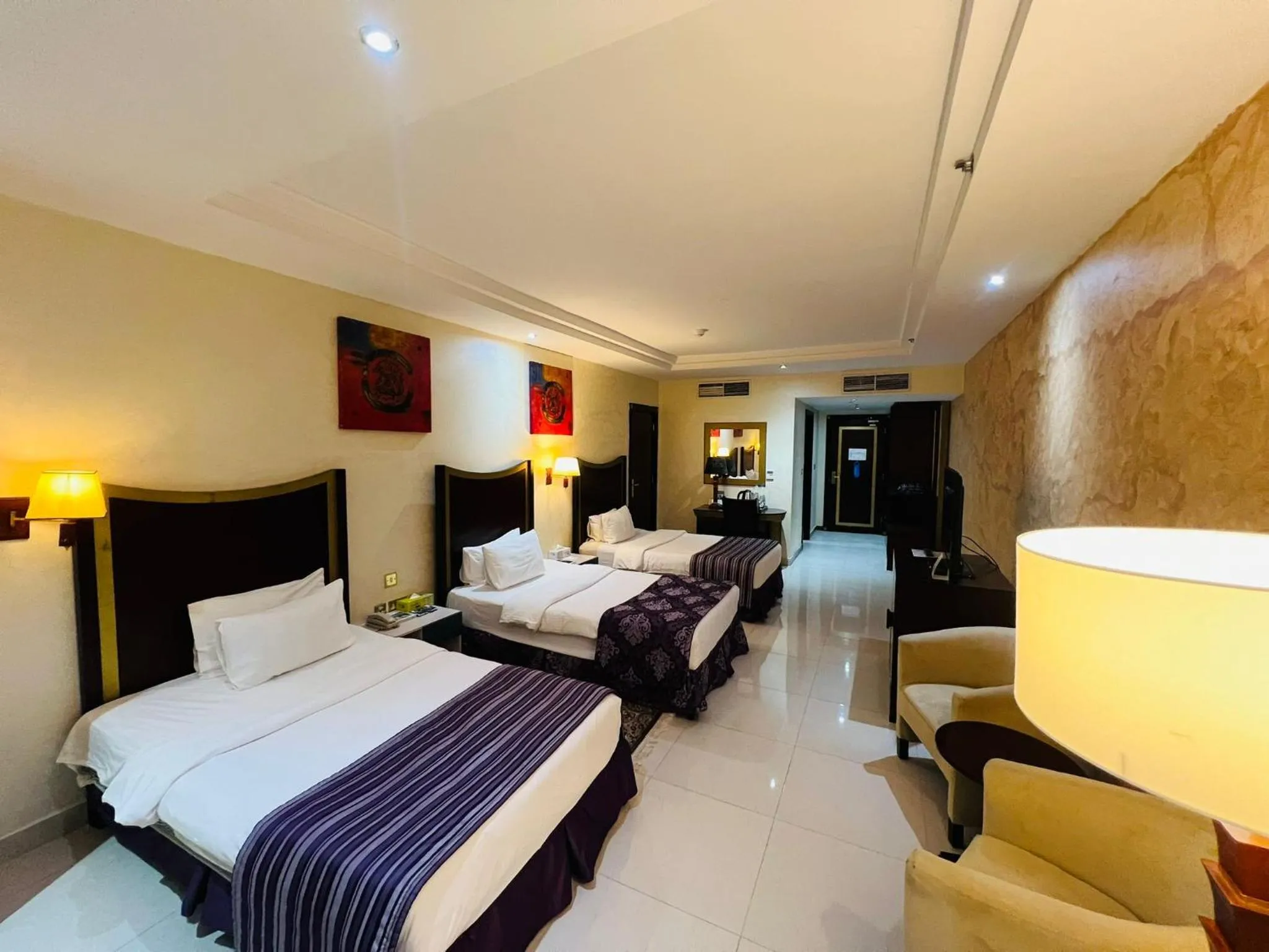 Bed in Tourist Hotel