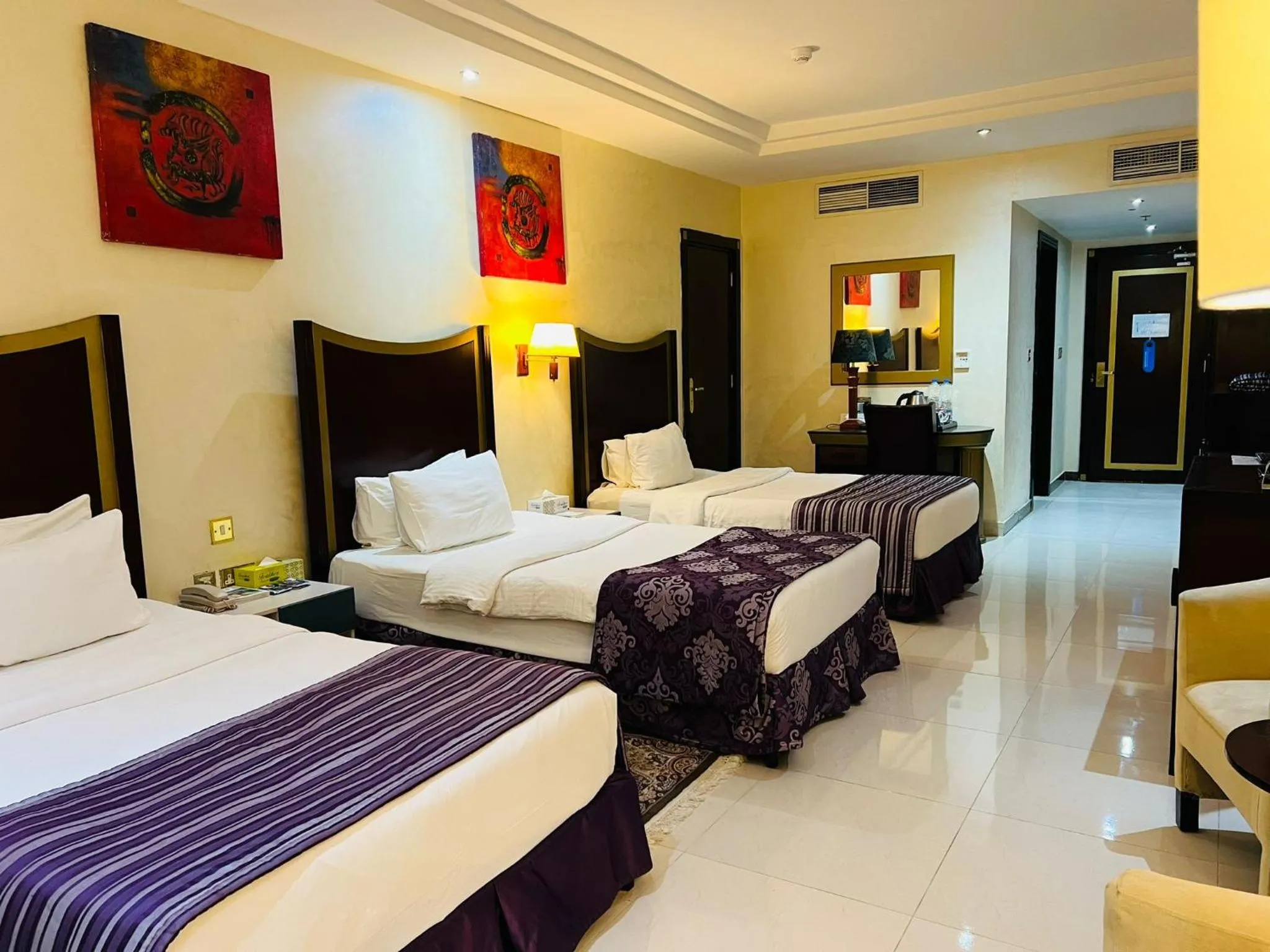 Bed in Tourist Hotel