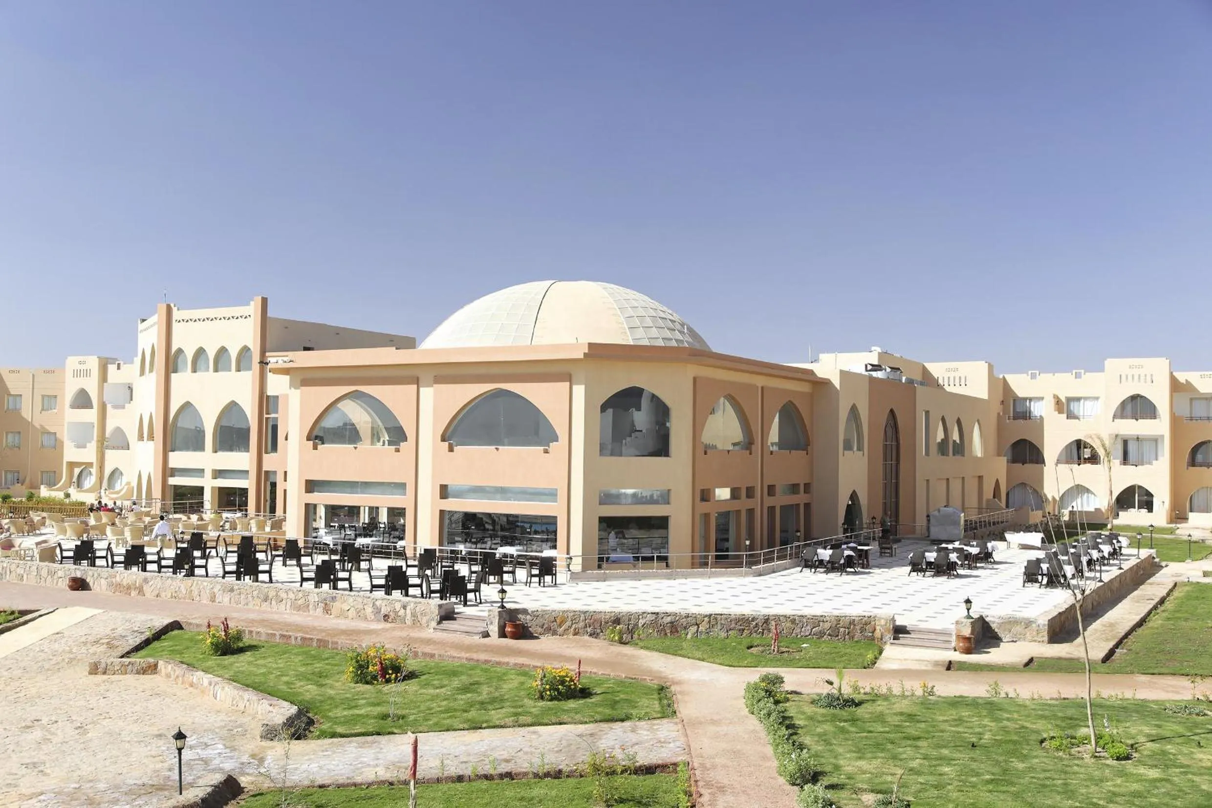 Facade/entrance in Three Corners Equinox Beach Resort