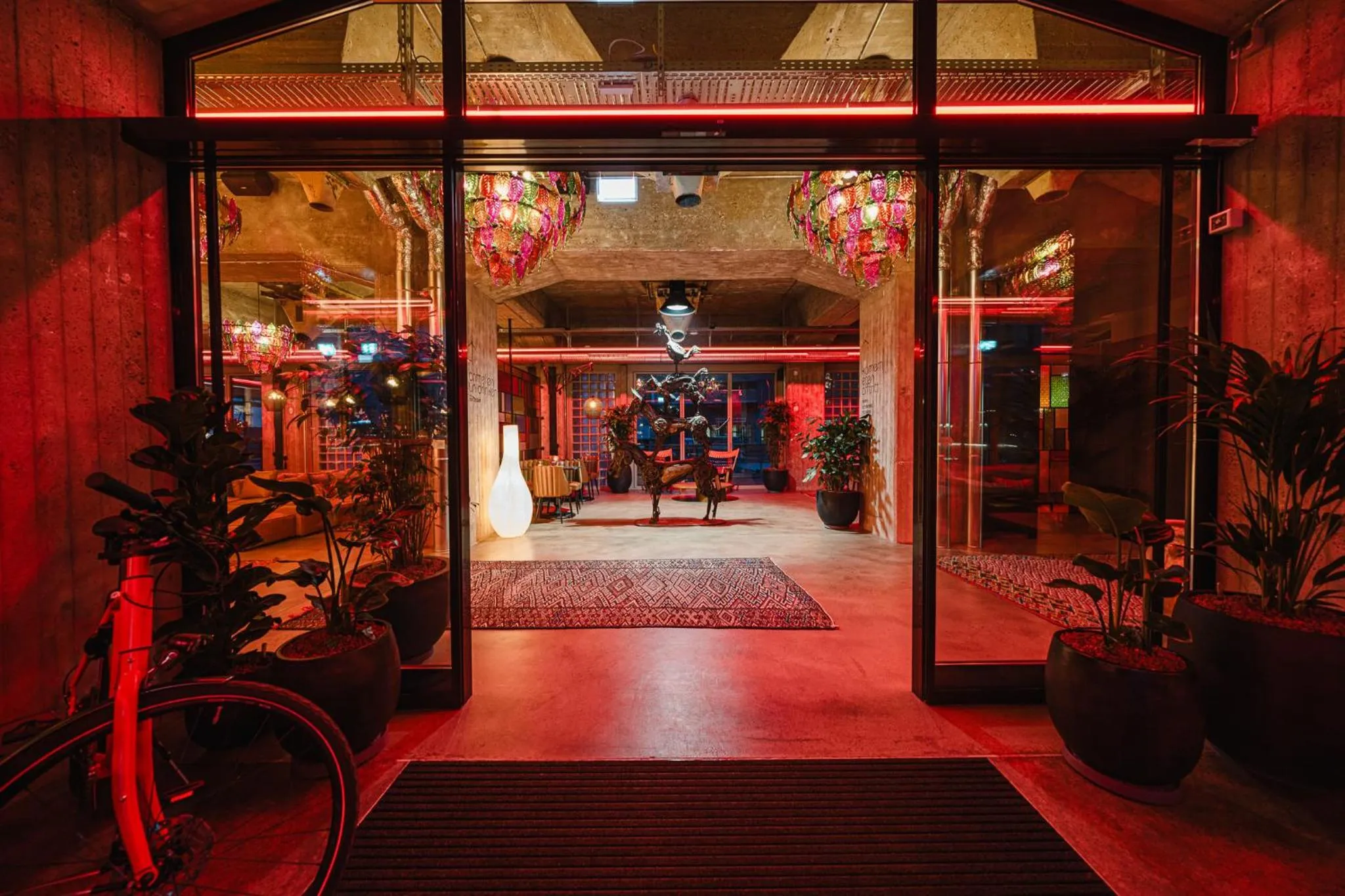 Lobby or reception in John & Will Silo-Hotel by Guldsmeden