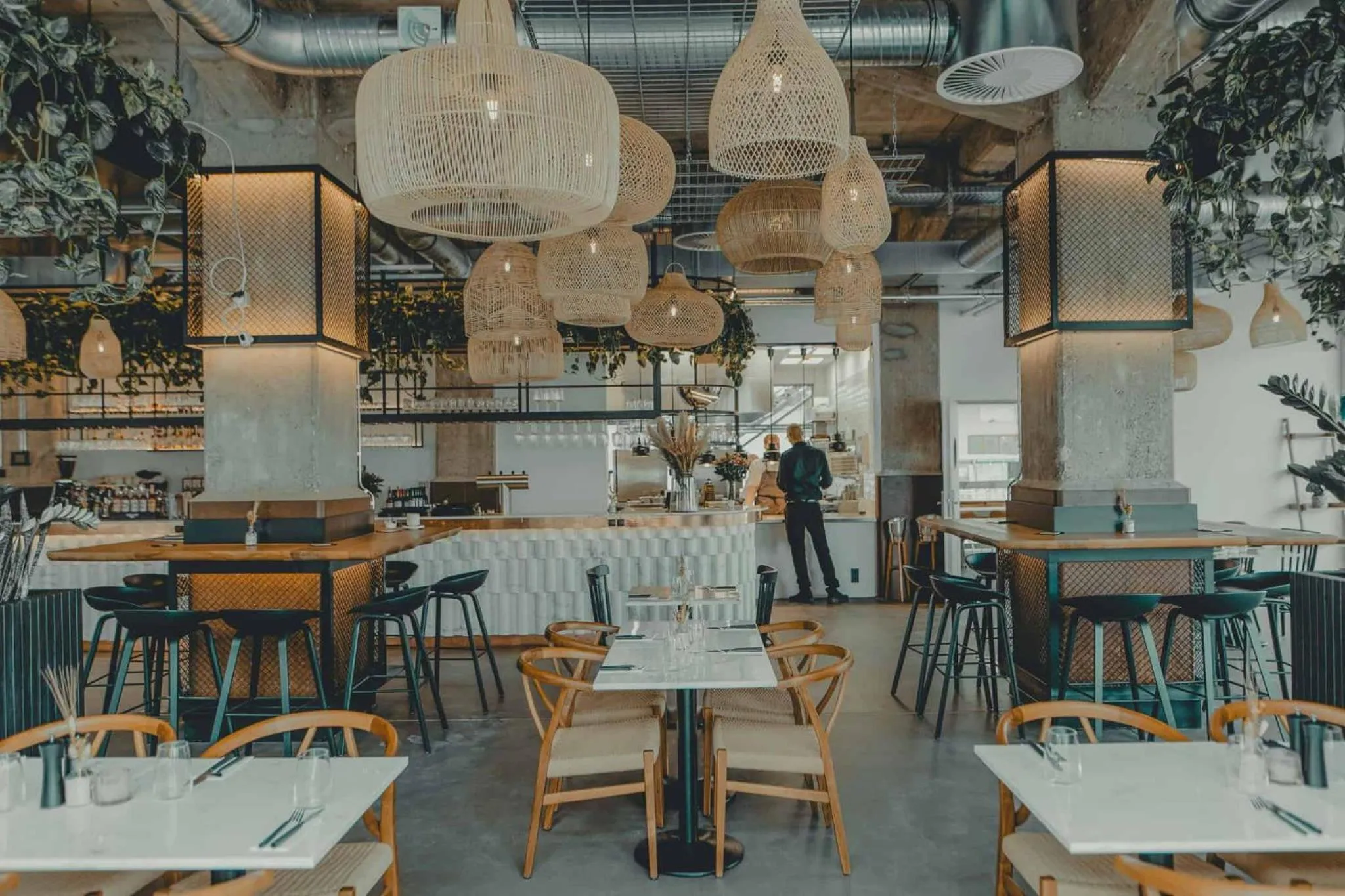 Restaurant/places to eat in John & Will Silo-Hotel by Guldsmeden