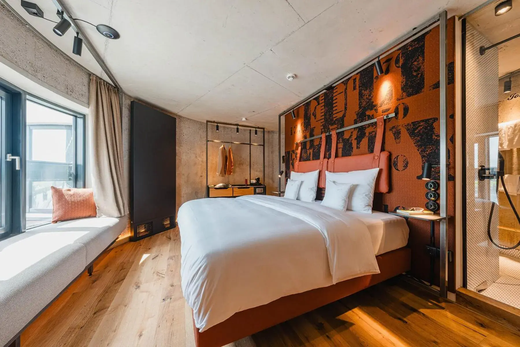 Deluxe Double Room in John & Will Silo-Hotel by Guldsmeden Deluxe Double Room in John & Will Silo-Hotel by Guldsmeden