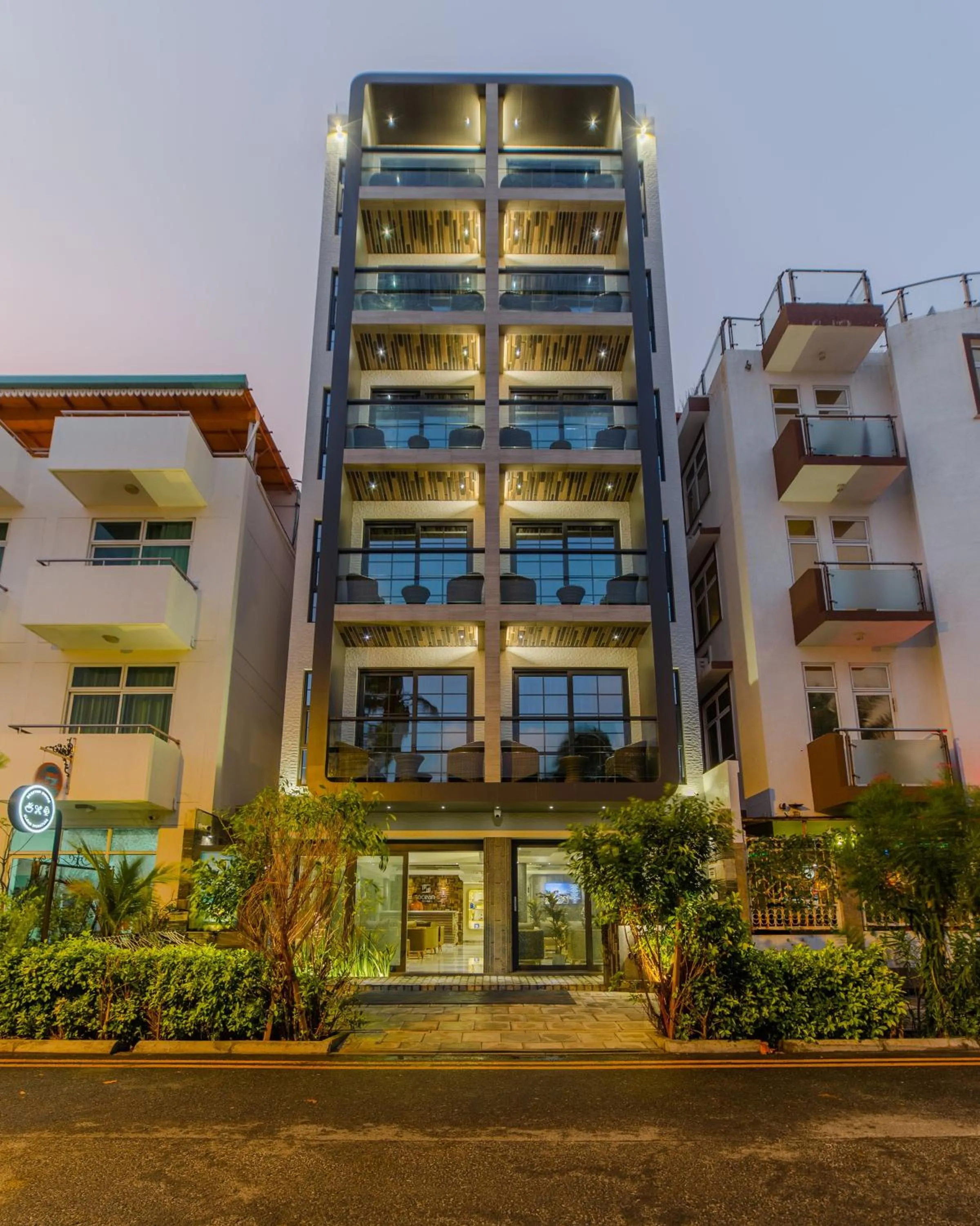 Property building in Hotel Ocean Grand at Hulhumale