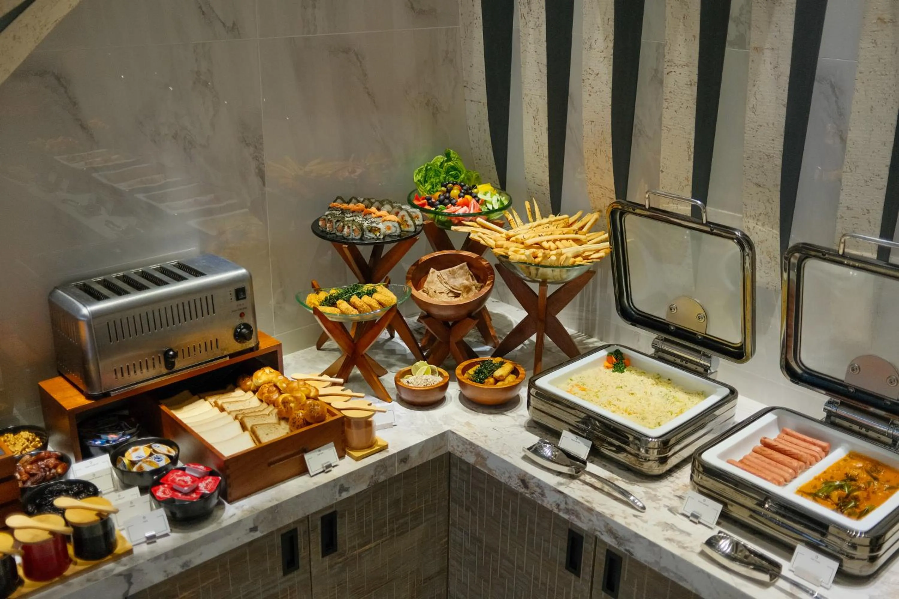 Food and drinks in Hotel Ocean Grand at Hulhumale